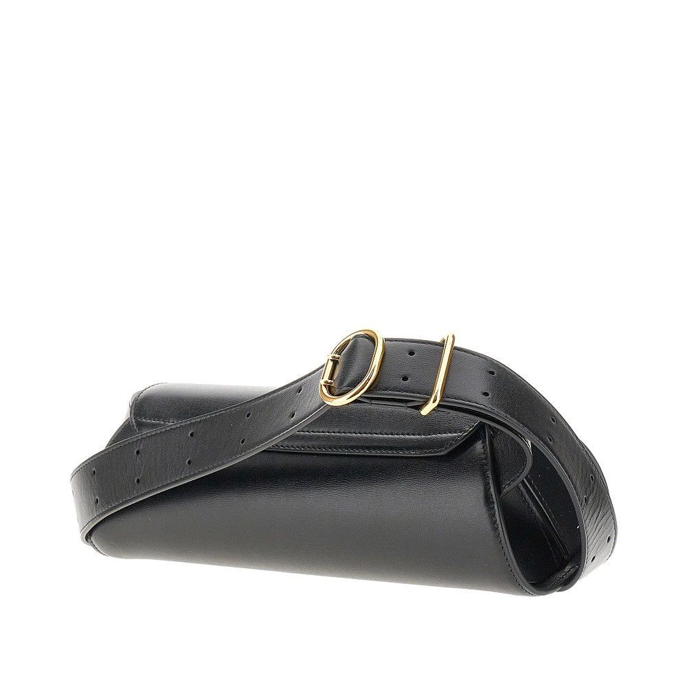 Jil Sander Jil Sander Cannolo Leather Crossbody Bag Black UNI Women - USA Tariffs Included Size ONE SIZE - 2 Thumbnail
