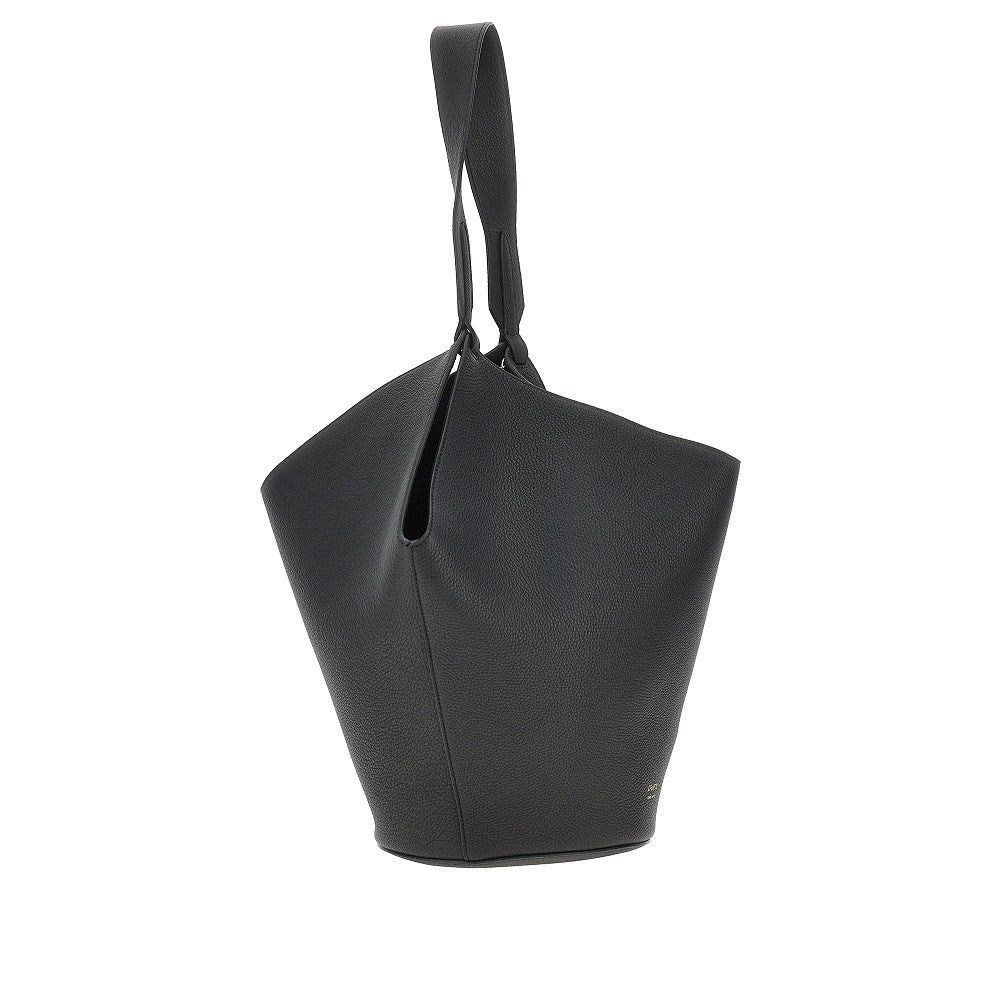 KHAITE Khaite Small Leather Lotus Tote Bag Black UNI Women - USA Tariffs Included Size ONE SIZE - 2 Thumbnail