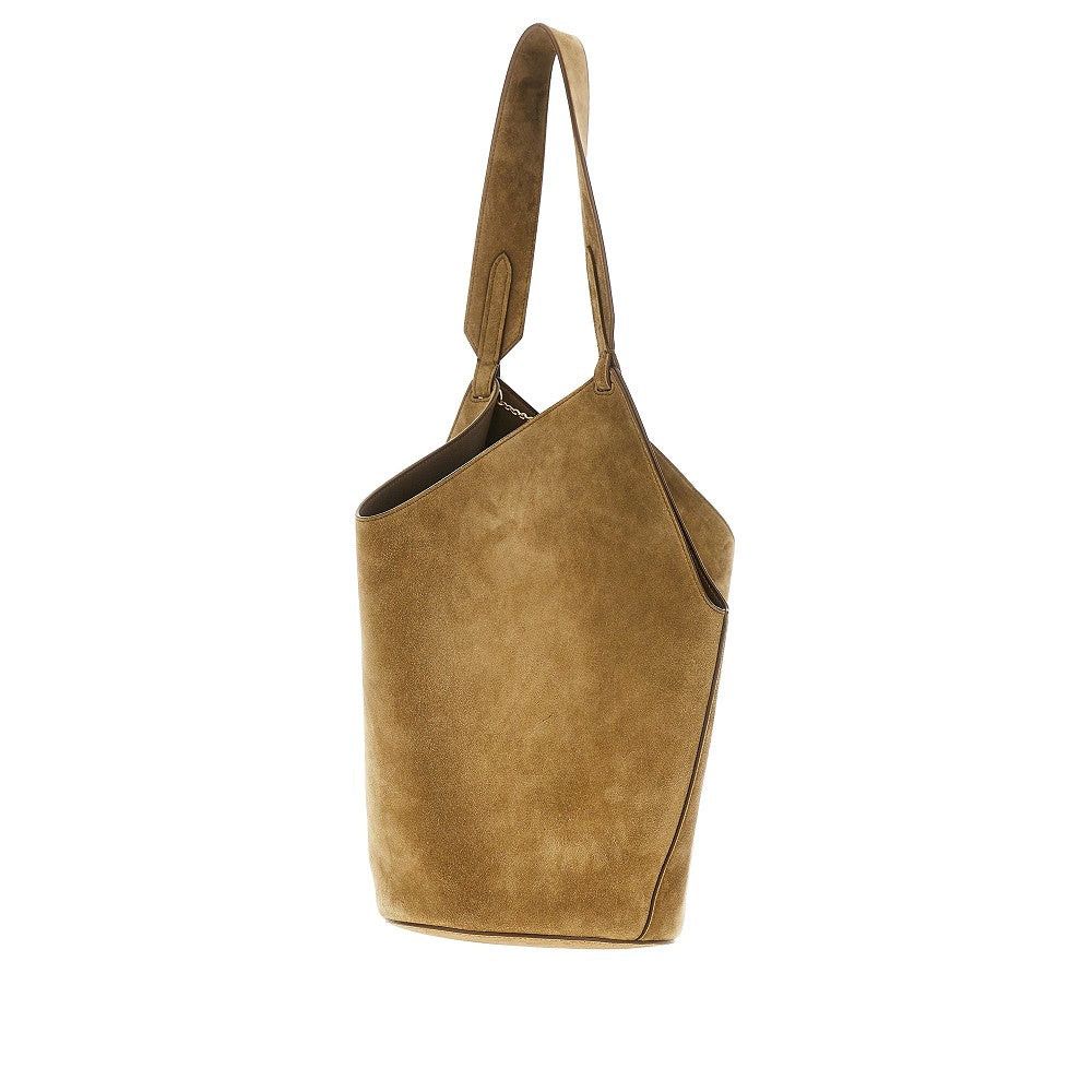 KHAITE Khaite Small Suede Leather Lotus Tote Bag Khaki UNI Women - USA Tariffs Included Size ONE SIZE - 2 Thumbnail