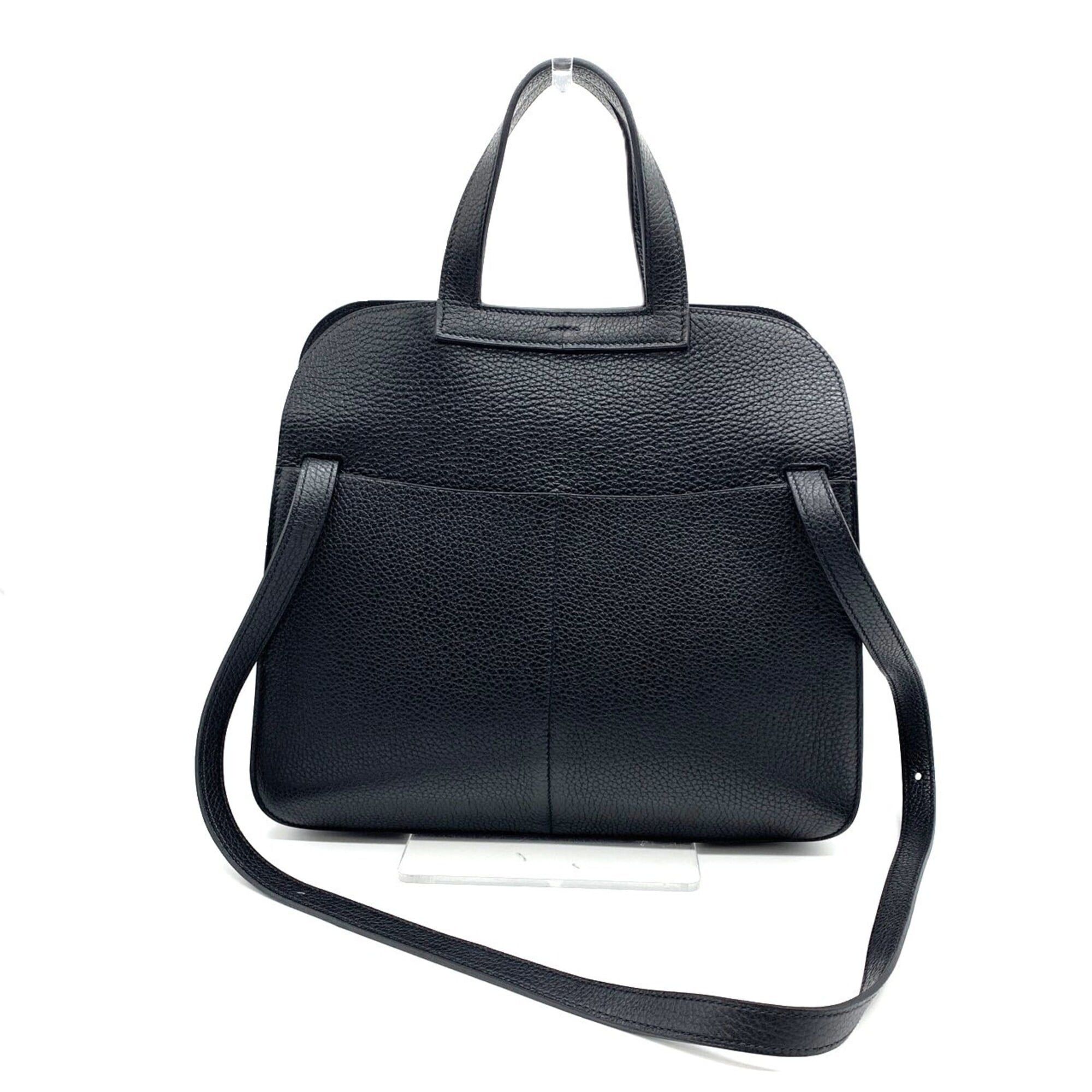 Hermes Hermes Arzan 31 Shoulder Bag, Black, Silver Hardware, A Stamp, Taurillon Clemence Leather Size ONE SIZE - 3 Thumbnail