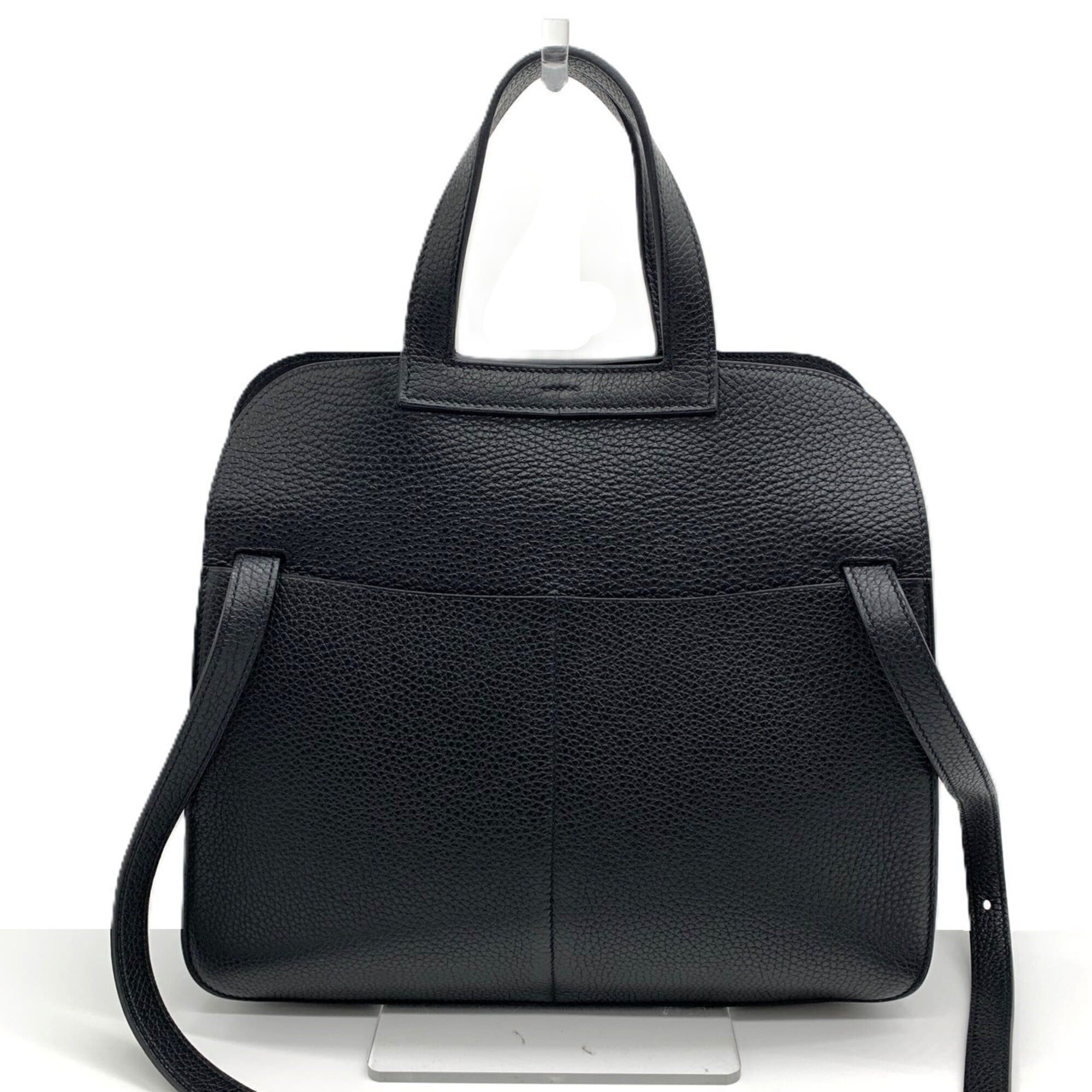 Hermes Hermes Arzan 31 Shoulder Bag, Black, Silver Hardware, A Stamp, Taurillon Clemence Leather Size ONE SIZE - 2 Thumbnail