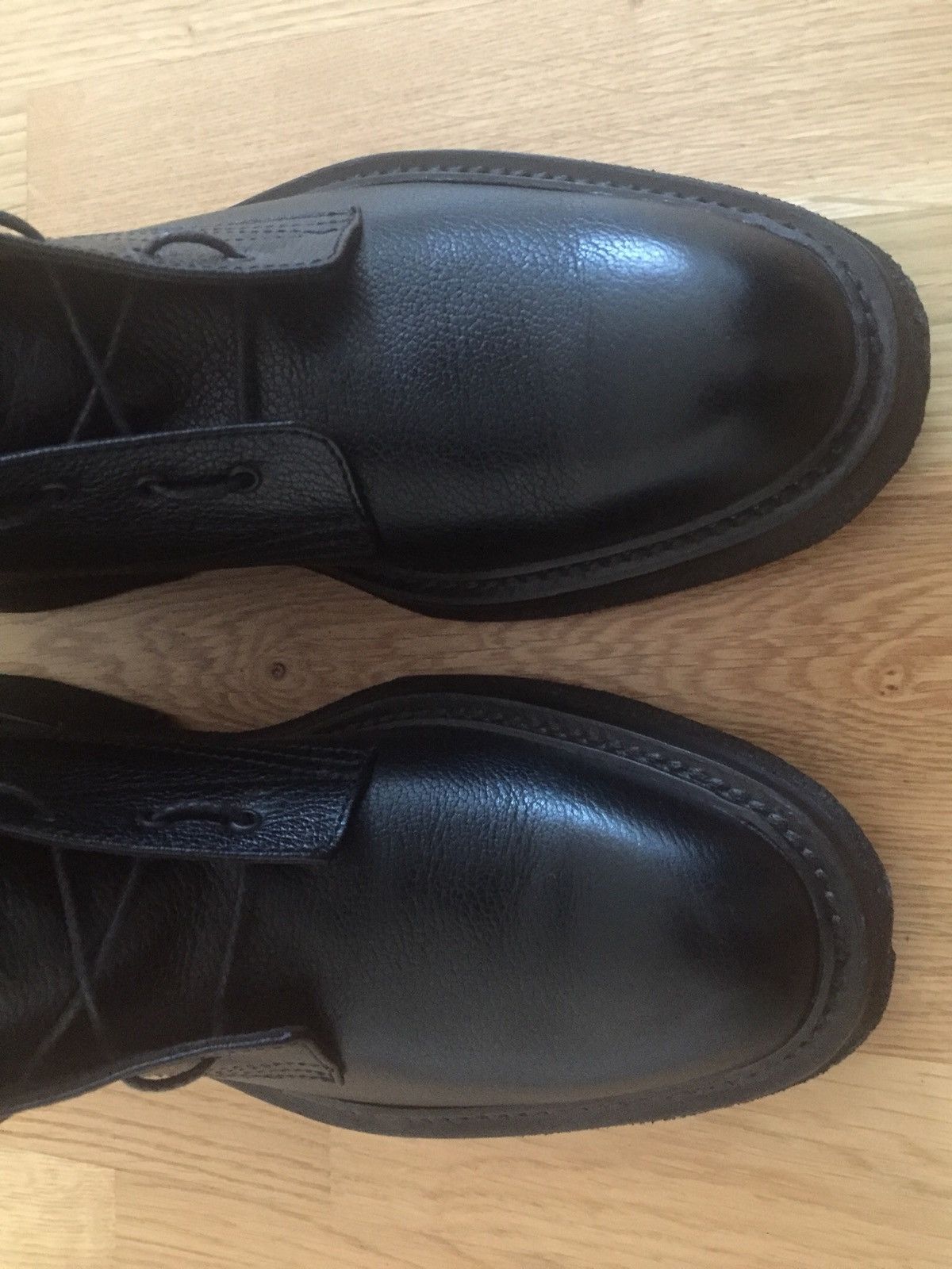 Dior × Hedi Slimane DIOR HOMME BY HEDI SLIMANE NAVIGATE COMBAT BOOTS - FW2007 Size US 11 / EU 44 - 3 Thumbnail