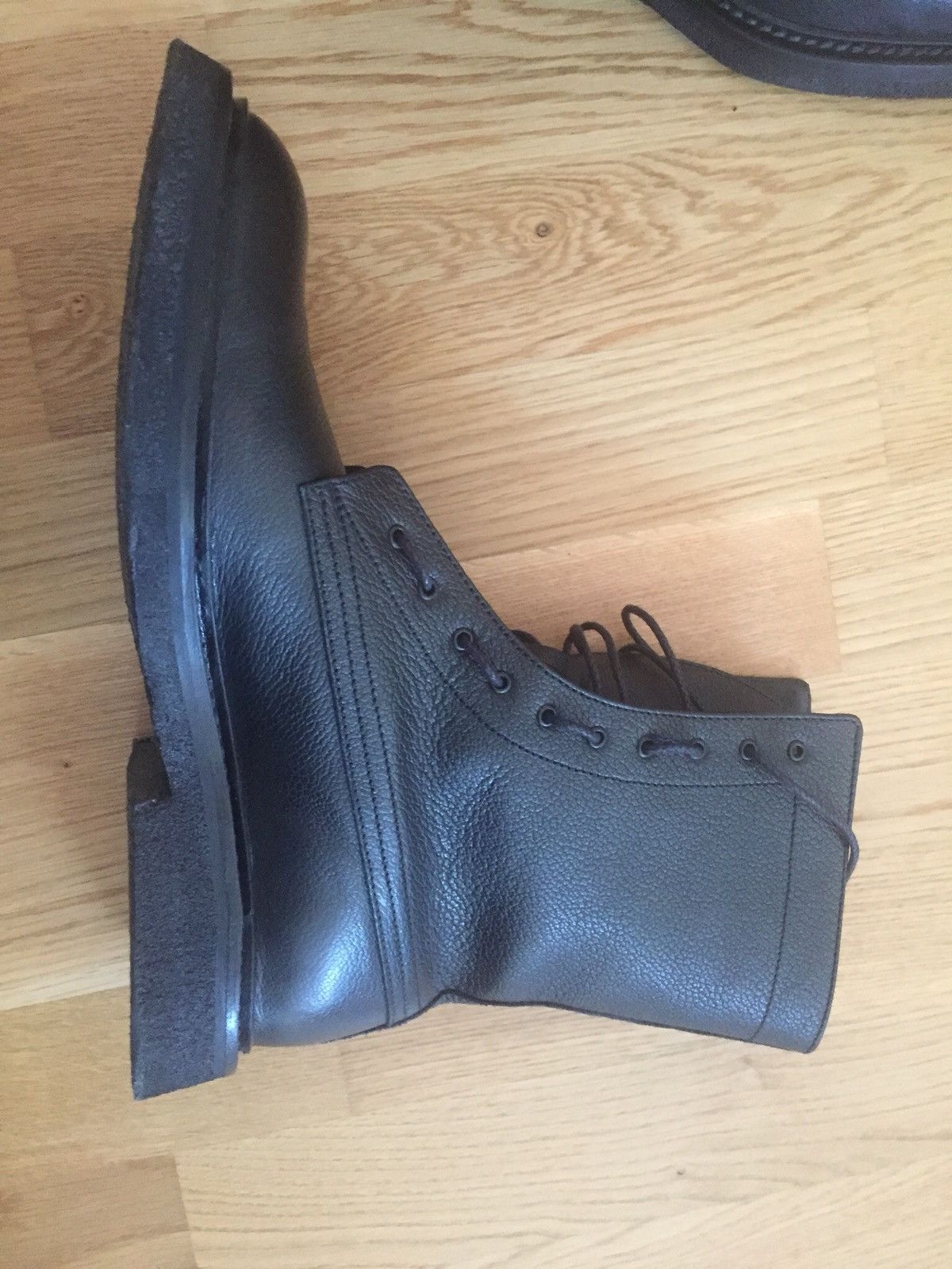 Dior × Hedi Slimane DIOR HOMME BY HEDI SLIMANE NAVIGATE COMBAT BOOTS - FW2007 Size US 11 / EU 44 - 11 Thumbnail