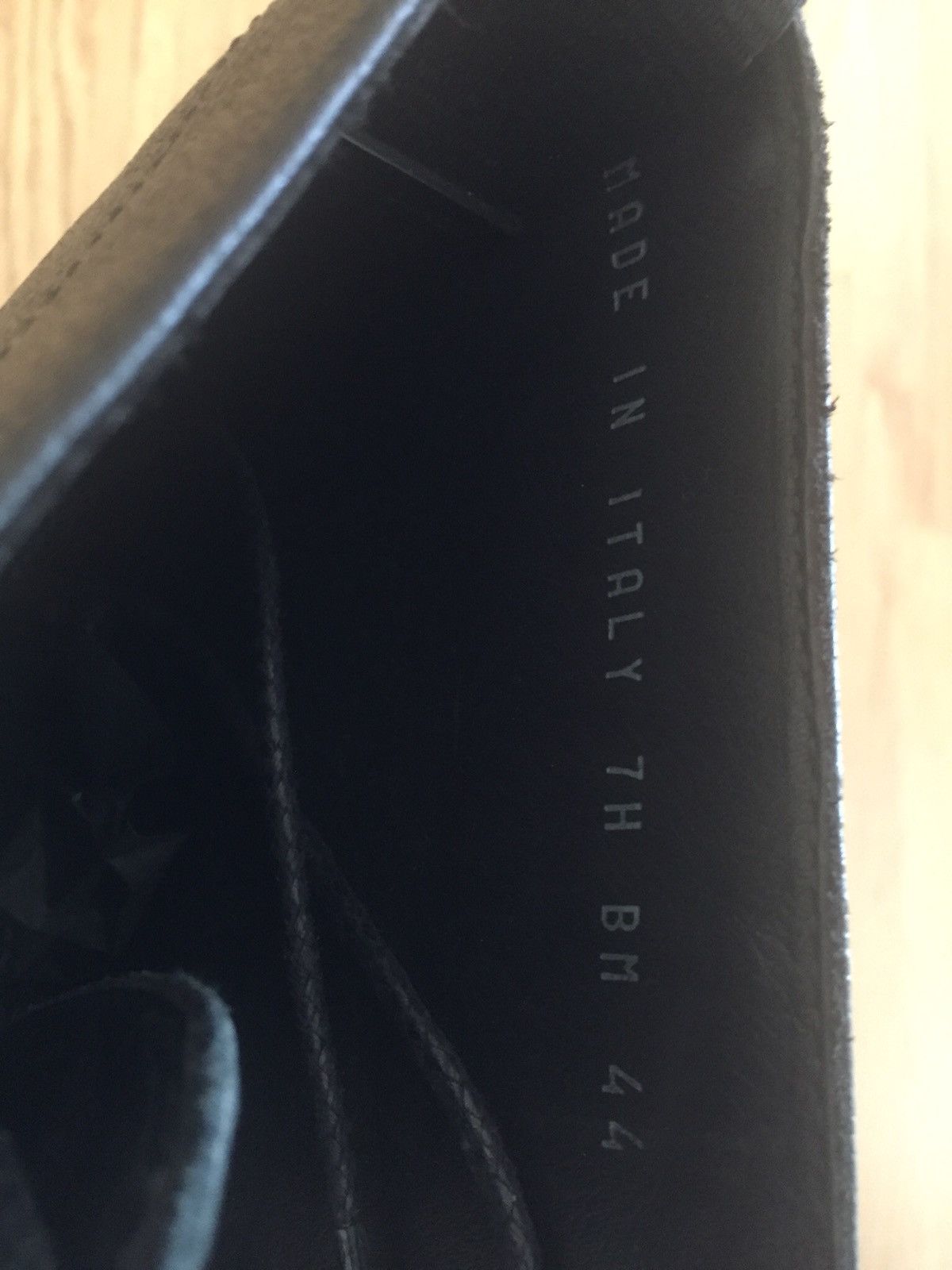 Dior × Hedi Slimane DIOR HOMME BY HEDI SLIMANE NAVIGATE COMBAT BOOTS - FW2007 Size US 11 / EU 44 - 18 Thumbnail
