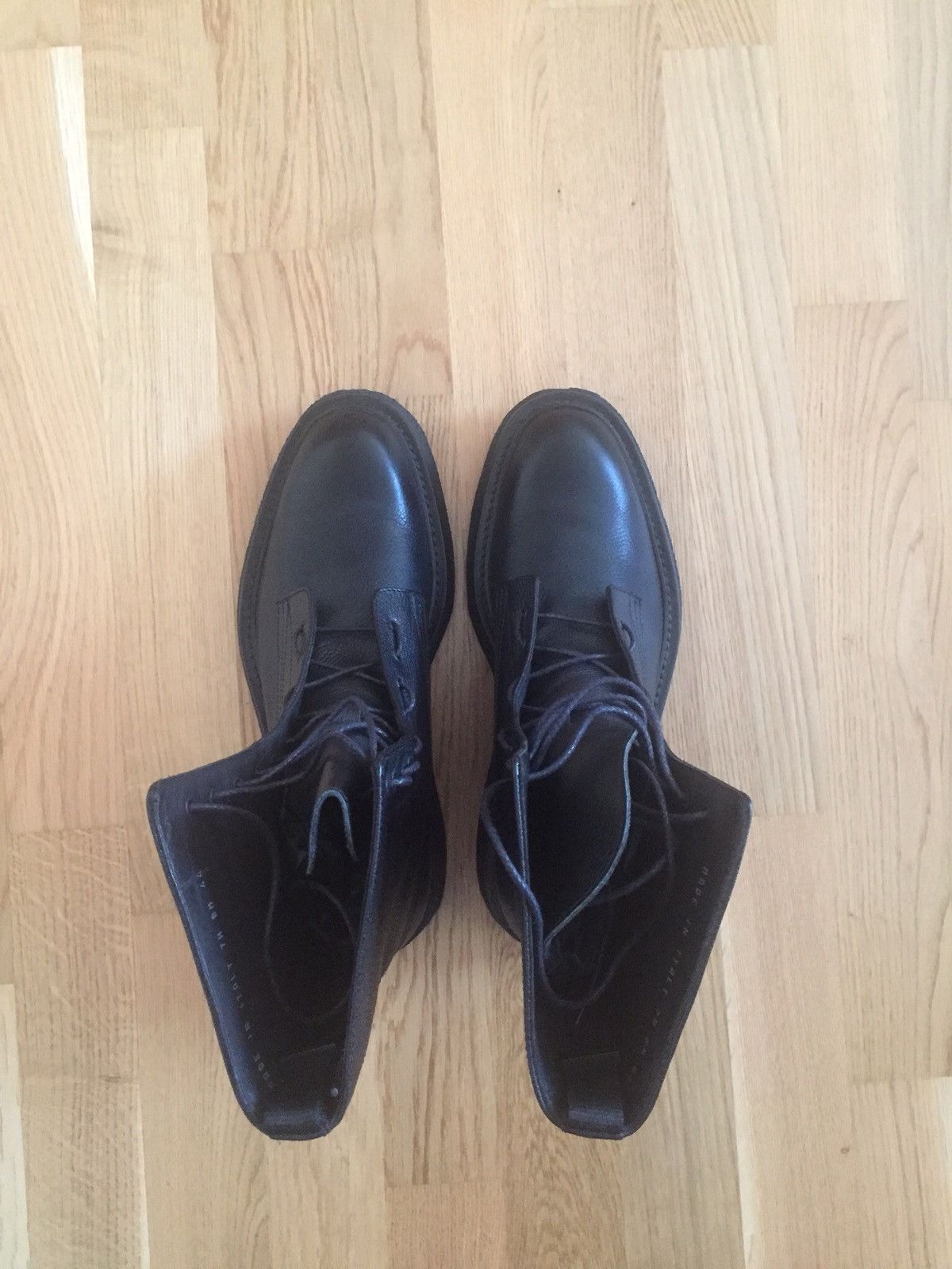 Dior × Hedi Slimane DIOR HOMME BY HEDI SLIMANE NAVIGATE COMBAT BOOTS - FW2007 Size US 11 / EU 44 - 9 Thumbnail