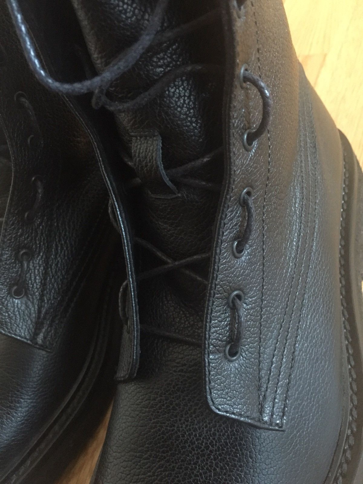 Dior × Hedi Slimane DIOR HOMME BY HEDI SLIMANE NAVIGATE COMBAT BOOTS - FW2007 Size US 11 / EU 44 - 6 Thumbnail