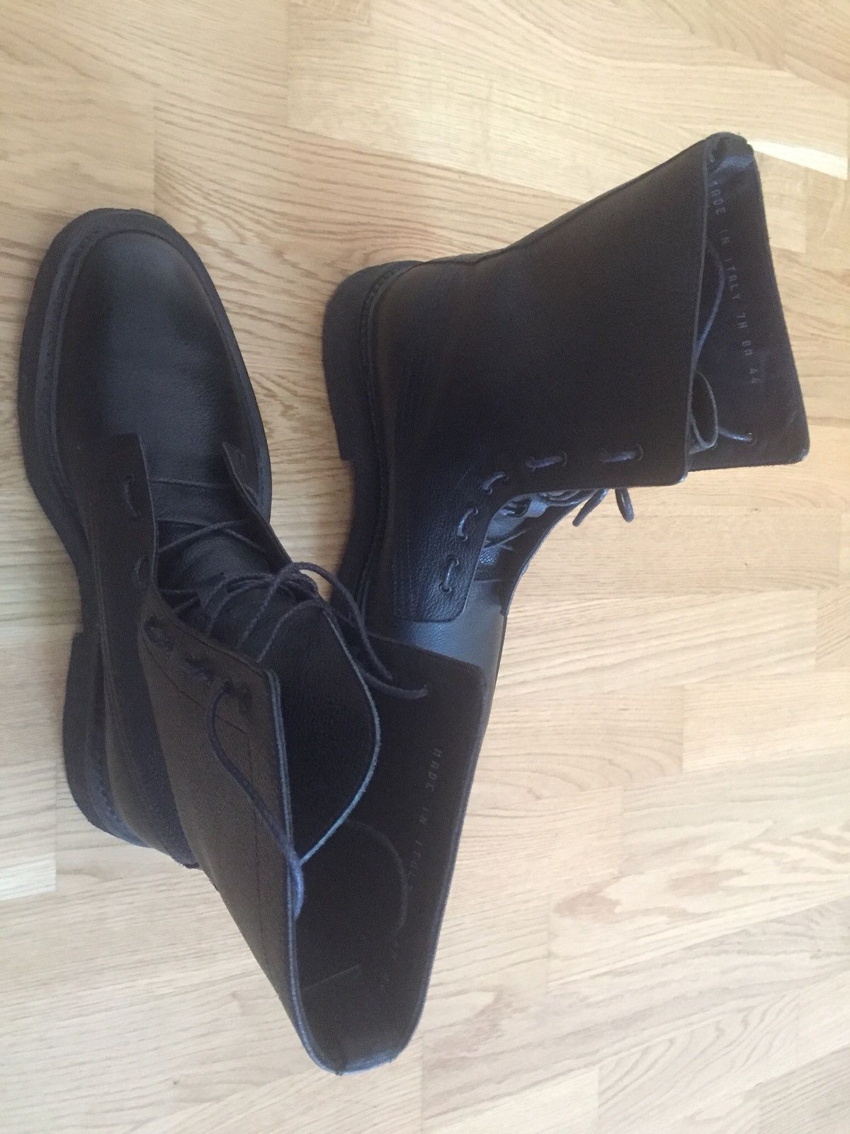 Dior × Hedi Slimane DIOR HOMME BY HEDI SLIMANE NAVIGATE COMBAT BOOTS - FW2007 Size US 11 / EU 44 - 10 Thumbnail