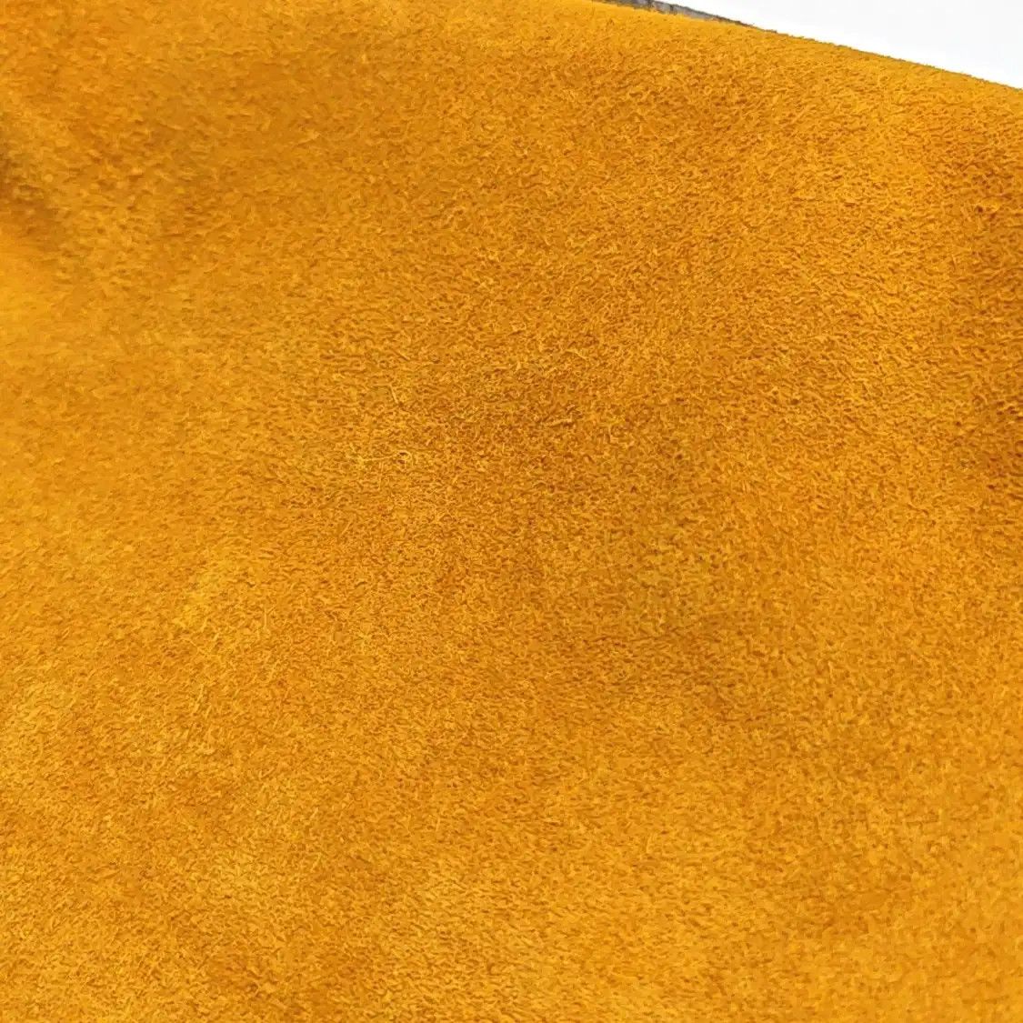 Prada PRADA yellow suede handbag gold hardware 2 striped detachable strap Size ONE SIZE - 13 Thumbnail