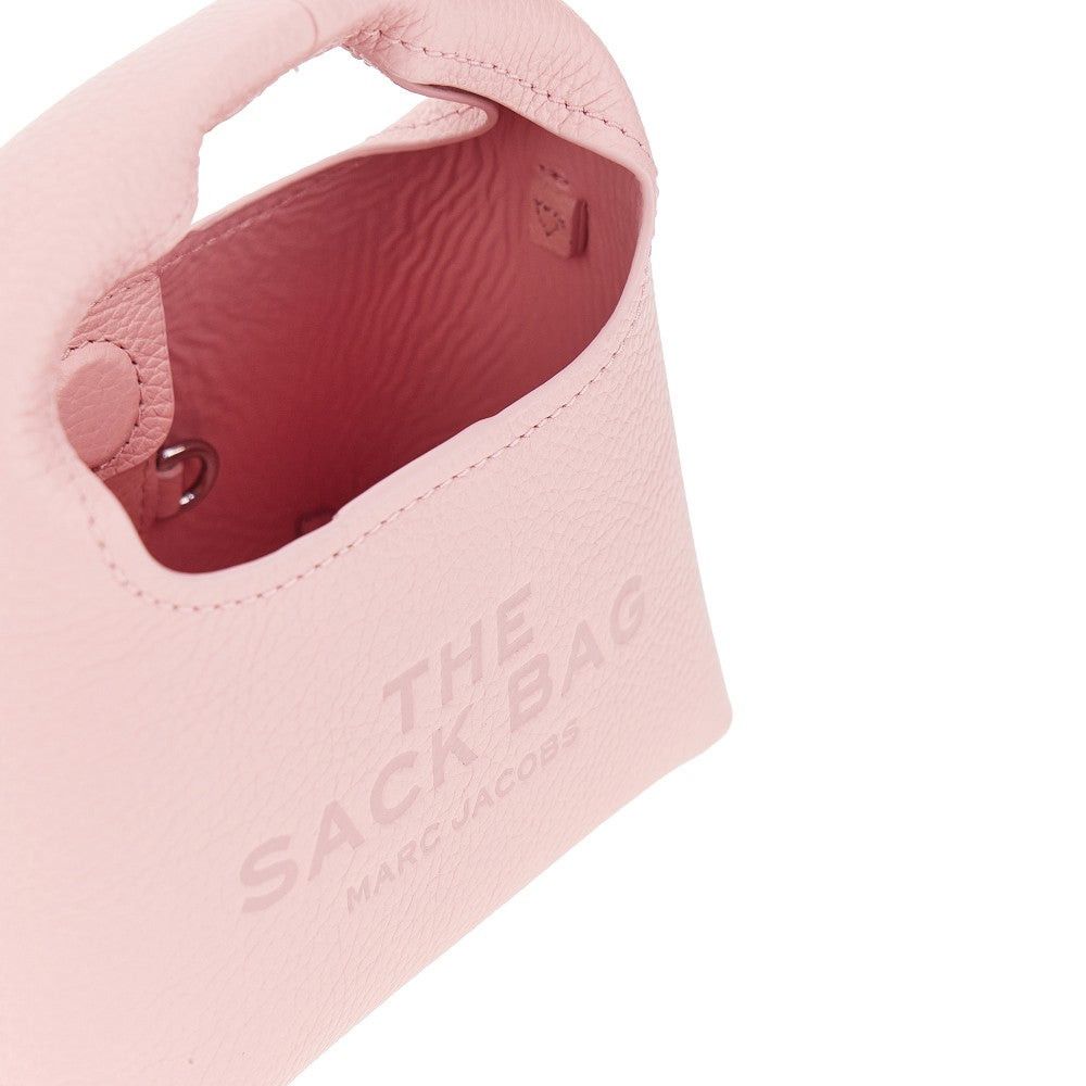 Marc Jacobs Marc Jacobs Grained Leather Micro 'The Sack' Bag Pink UNI Women - USA Tariffs Included Size ONE SIZE - 4 Thumbnail