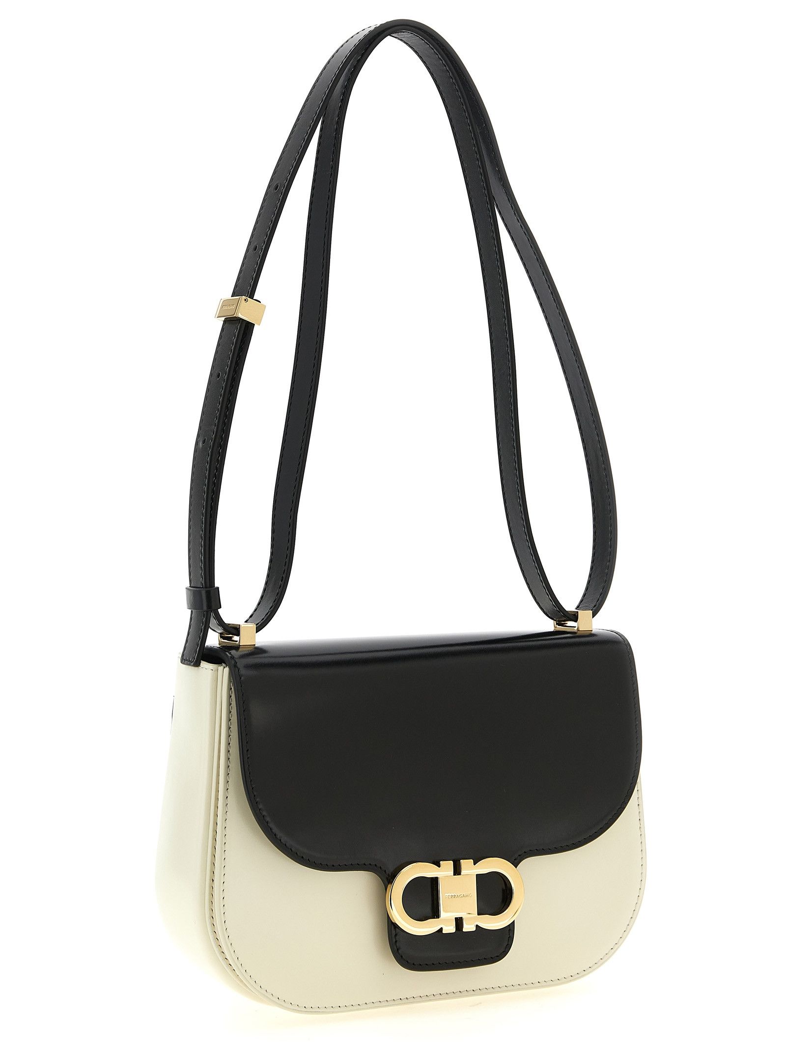 Salvatore Ferragamo 'North-South Double Gancini (Xs)' Crossbody Bag Size ONE SIZE - 3 Thumbnail