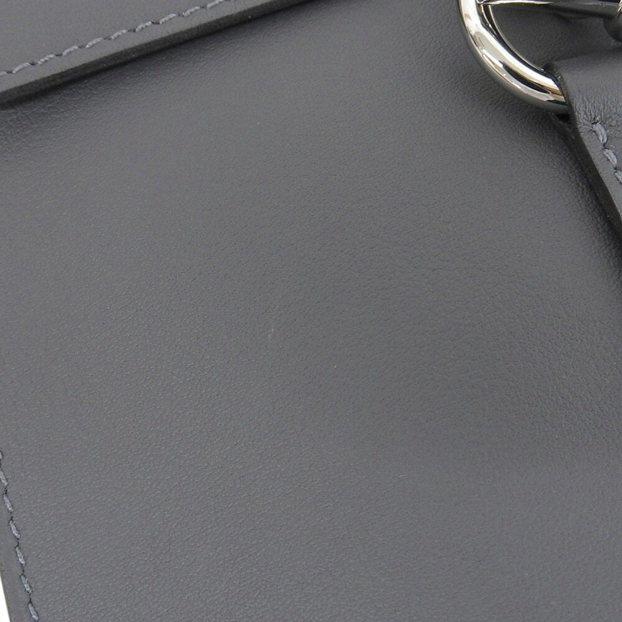 Hermes Hermes Glenant To Go Shoulder Bag, K stamp, Swift leather, Gray Size ONE SIZE - 5 Thumbnail
