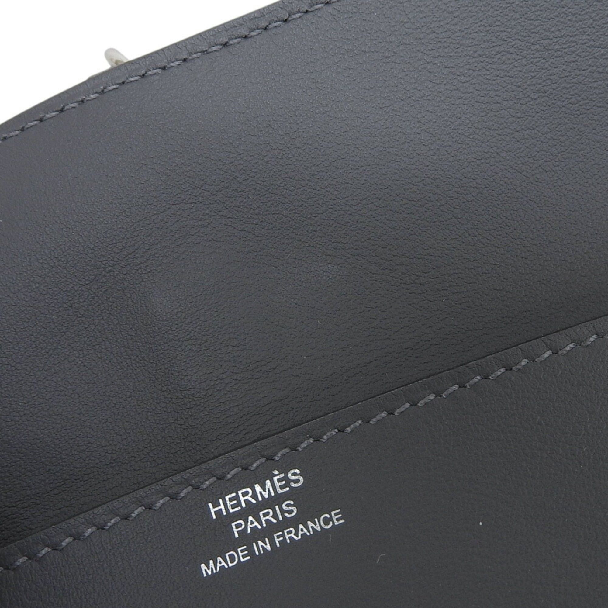 Hermes Hermes Glenant To Go Shoulder Bag, K stamp, Swift leather, Gray Size ONE SIZE - 6 Thumbnail