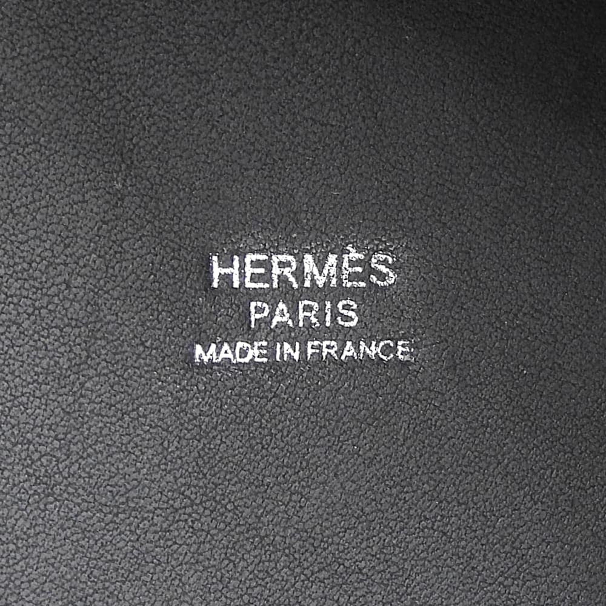 Hermes Hermes Picotin Lock Cargo PM 18 Z-stamp handbag, Toile Goelan x Swift, Blue Marine. Size ONE SIZE - 10 Thumbnail