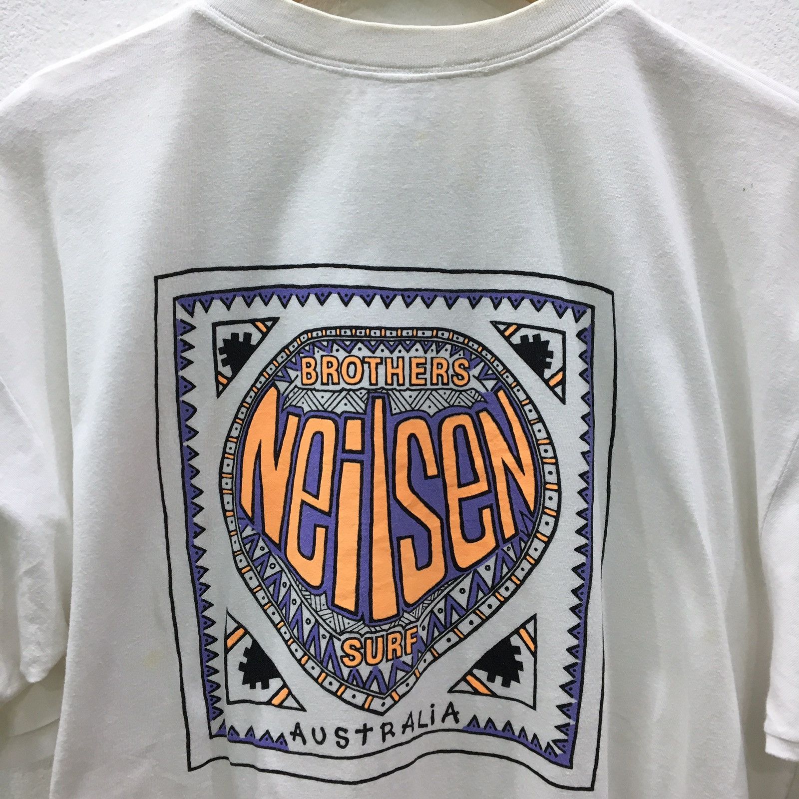 Vintage Vintage Brothers Neilsen surf Australia T-shirt Size US L / EU 52-54 / 3 - 4 Thumbnail