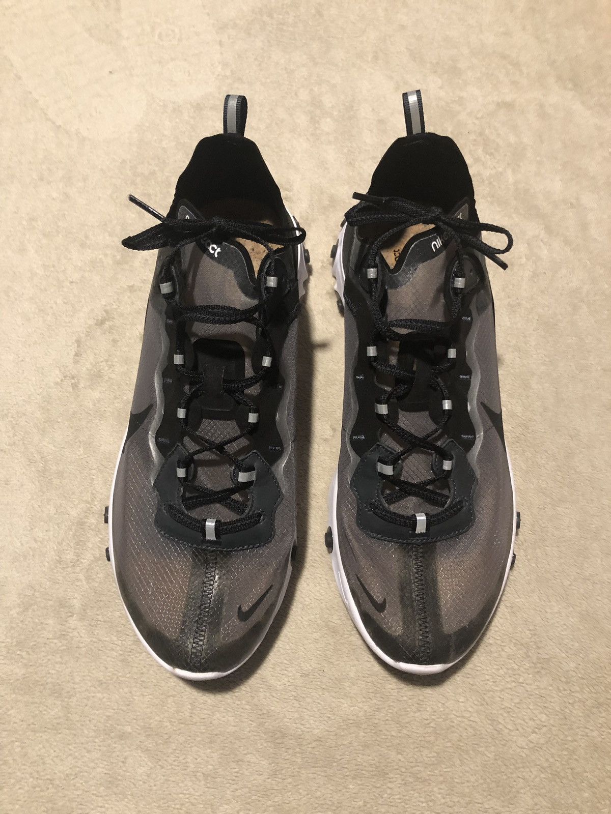 Nike Nike React Element 87 Anthracite Black Size US 12 / EU 45 - 3 Thumbnail