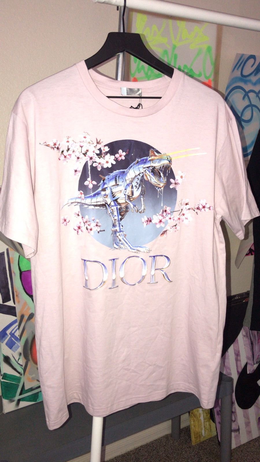 Dior Christian Dior Kim Jones Sorayama T-Rex Tee T-Shirt