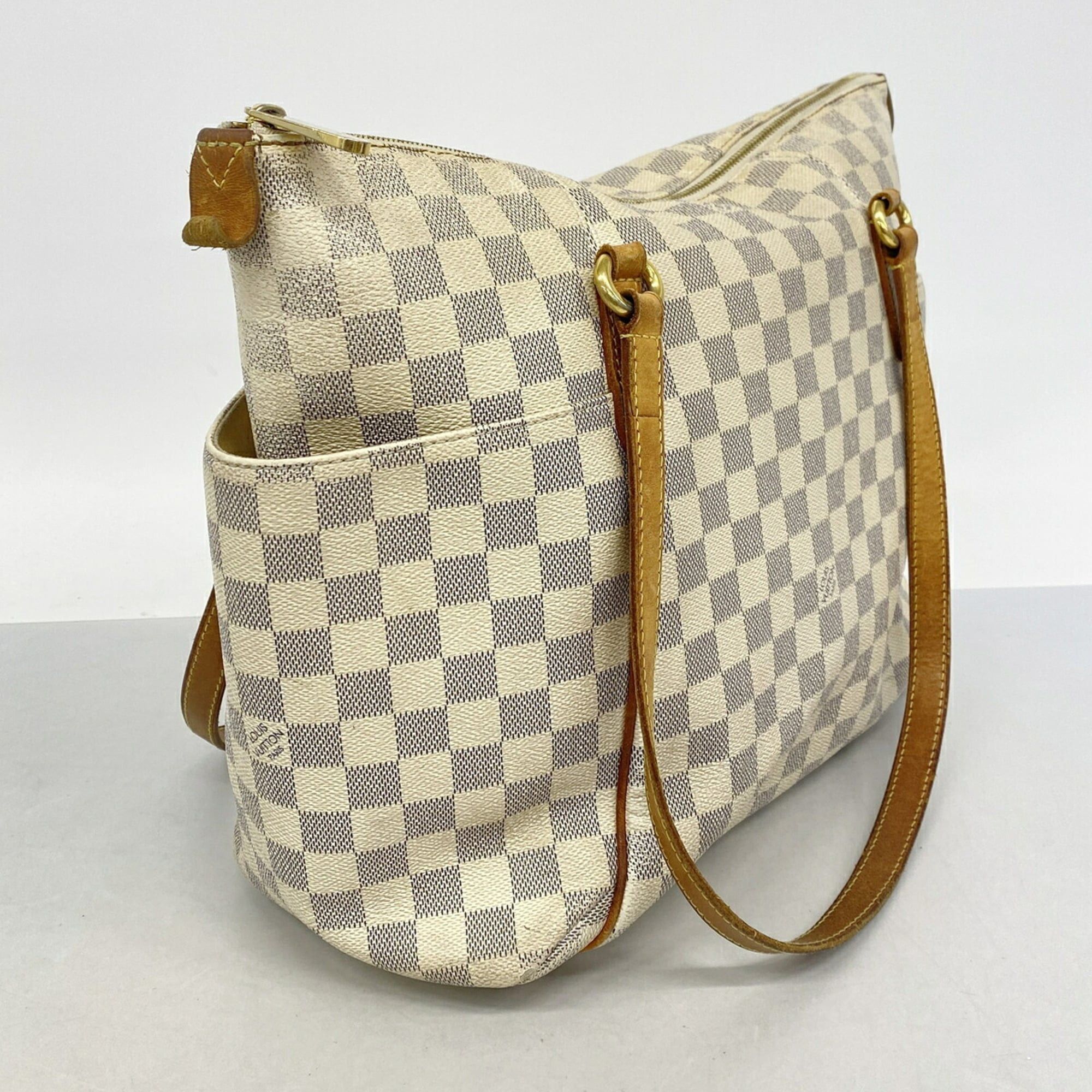 Louis Vuitton Louis Vuitton Damier Azur Totally MM Tote Bag N51262 White Women's Size ONE SIZE - 2 Thumbnail