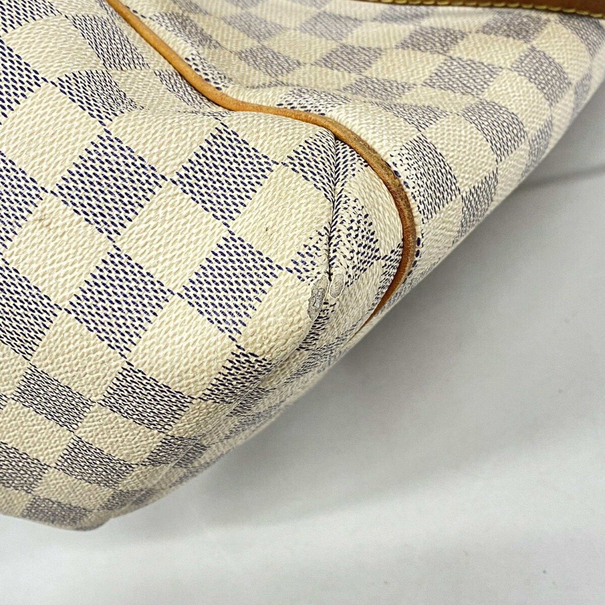 Louis Vuitton Louis Vuitton Damier Azur Totally MM Tote Bag N51262 White Women's Size ONE SIZE - 8 Thumbnail