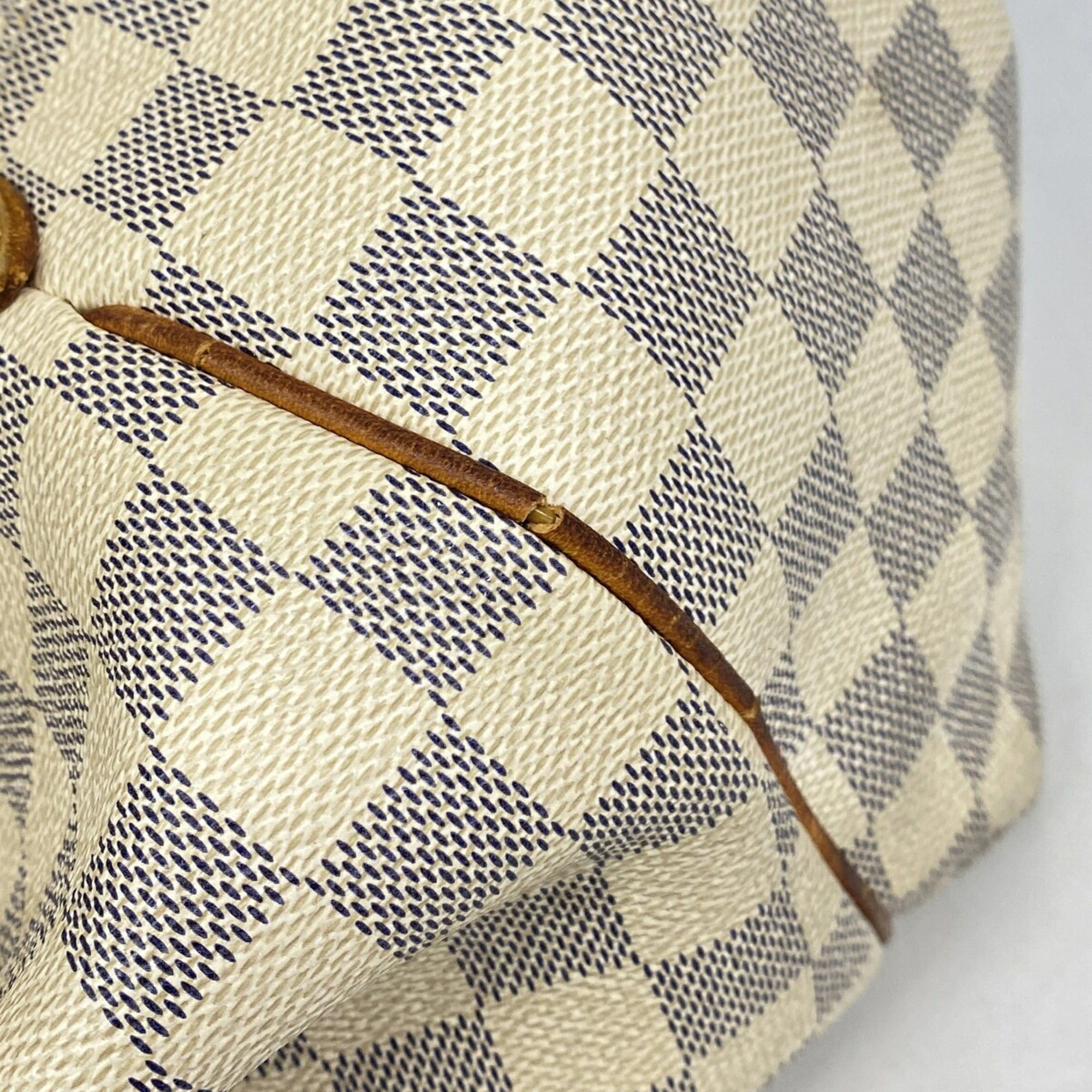Louis Vuitton Louis Vuitton Damier Azur Totally MM Tote Bag N51262 White Women's Size ONE SIZE - 7 Thumbnail