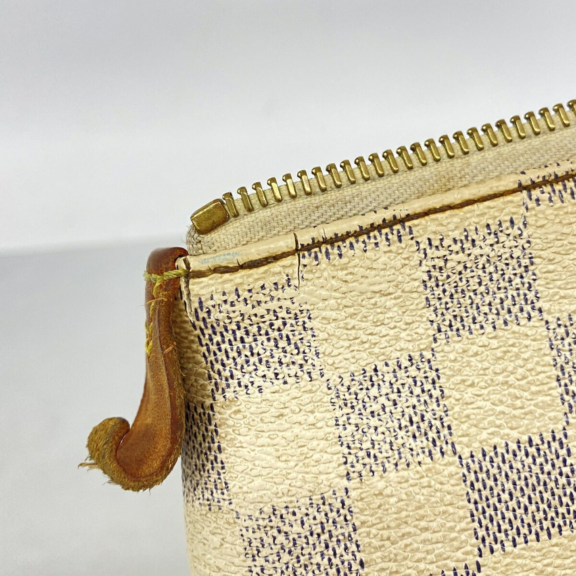 Louis Vuitton Louis Vuitton Damier Azur Totally MM Tote Bag N51262 White Women's Size ONE SIZE - 11 Thumbnail