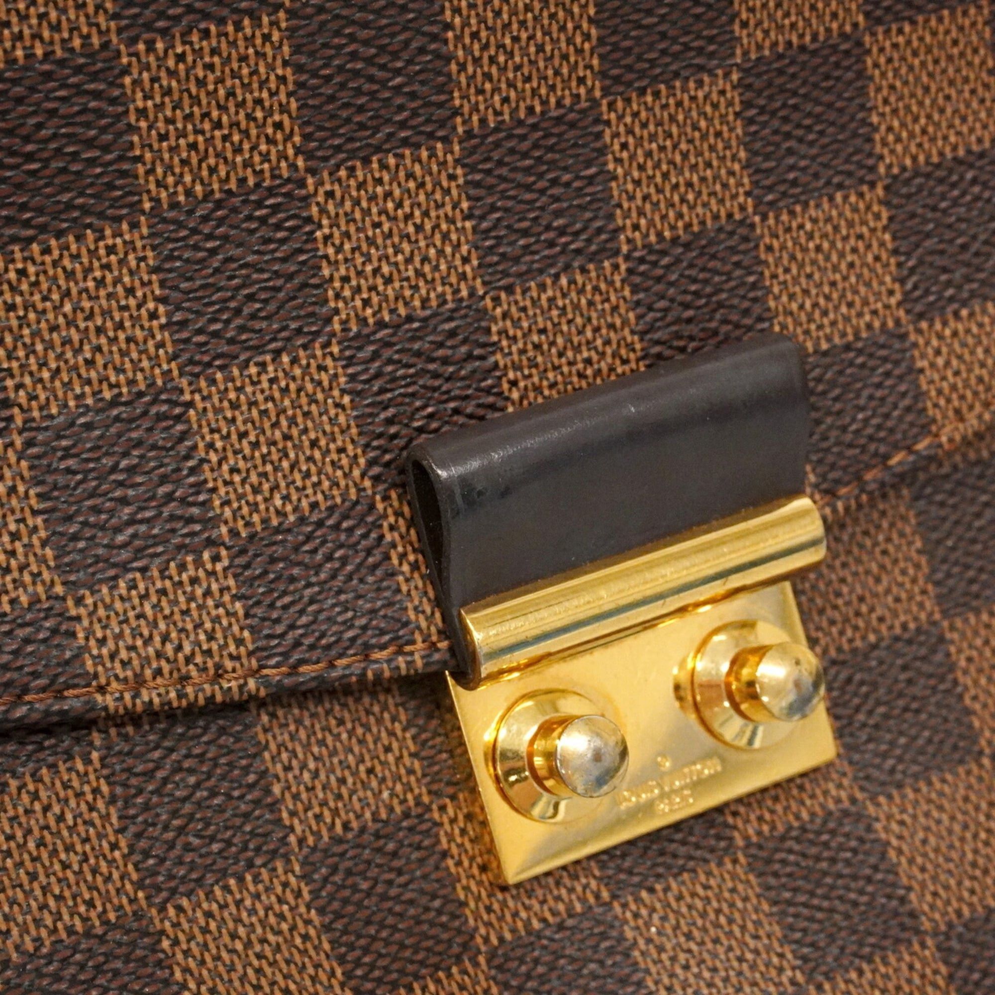 Louis Vuitton Louis Vuitton Damier Croisette Handbag N53000 Ebene Women's Size ONE SIZE - 8 Thumbnail