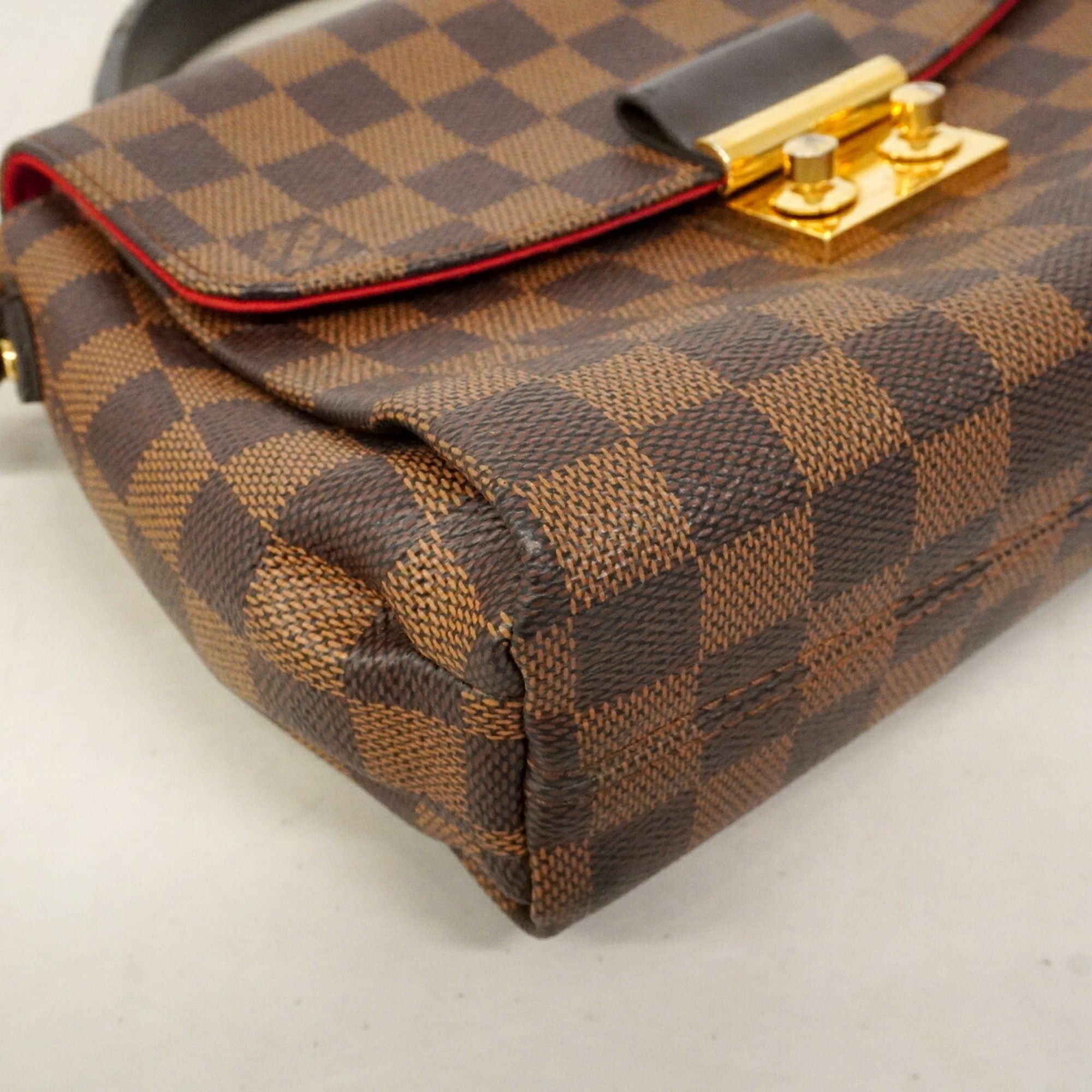 Louis Vuitton Louis Vuitton Damier Croisette Handbag N53000 Ebene Women's Size ONE SIZE - 6 Thumbnail