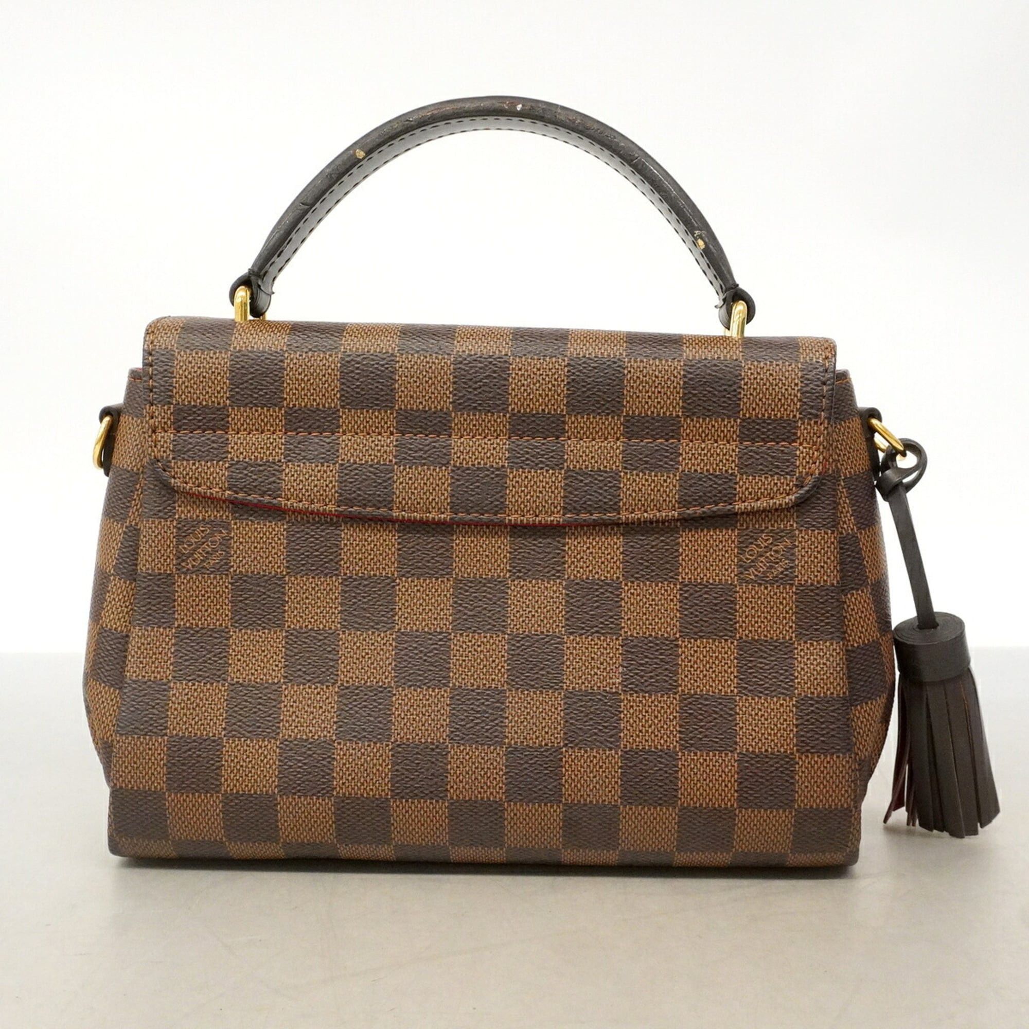 Louis Vuitton Louis Vuitton Damier Croisette Handbag N53000 Ebene Women's Size ONE SIZE - 9 Thumbnail