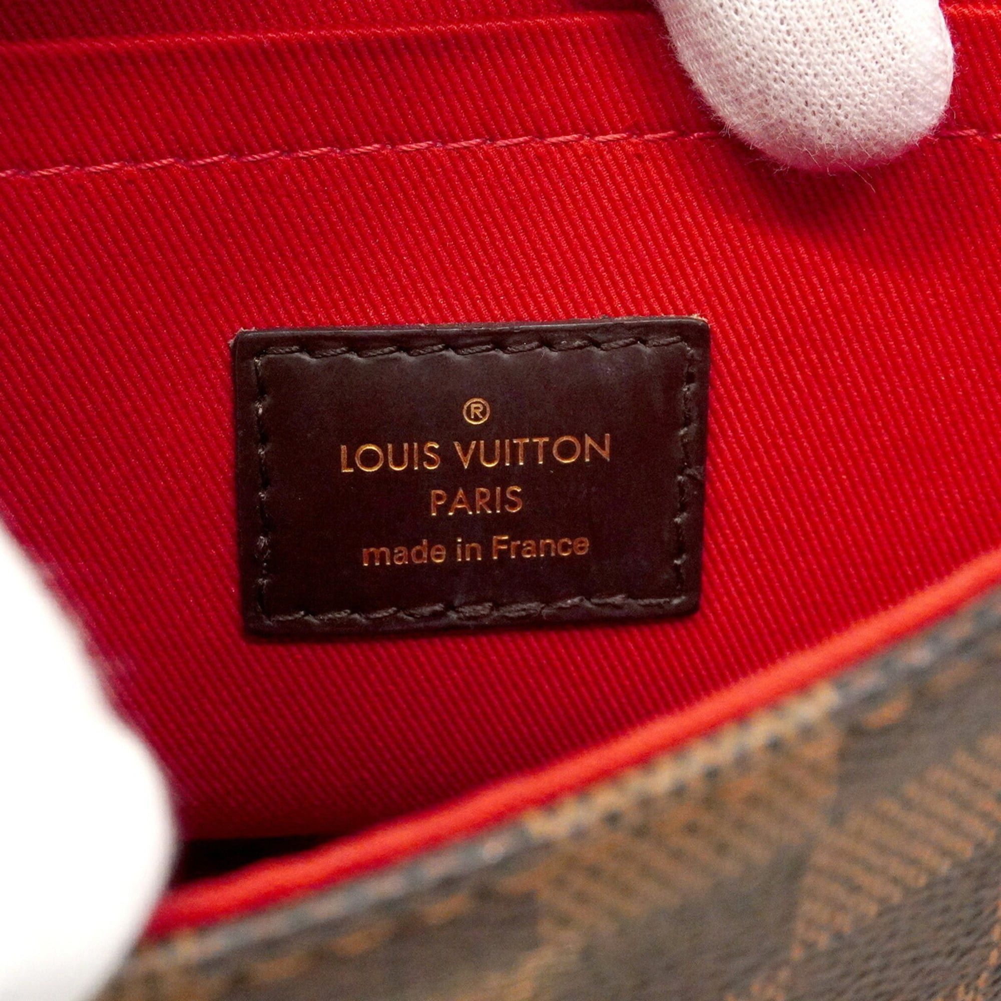 Louis Vuitton Louis Vuitton Damier Croisette Handbag N53000 Ebene Women's Size ONE SIZE - 5 Thumbnail