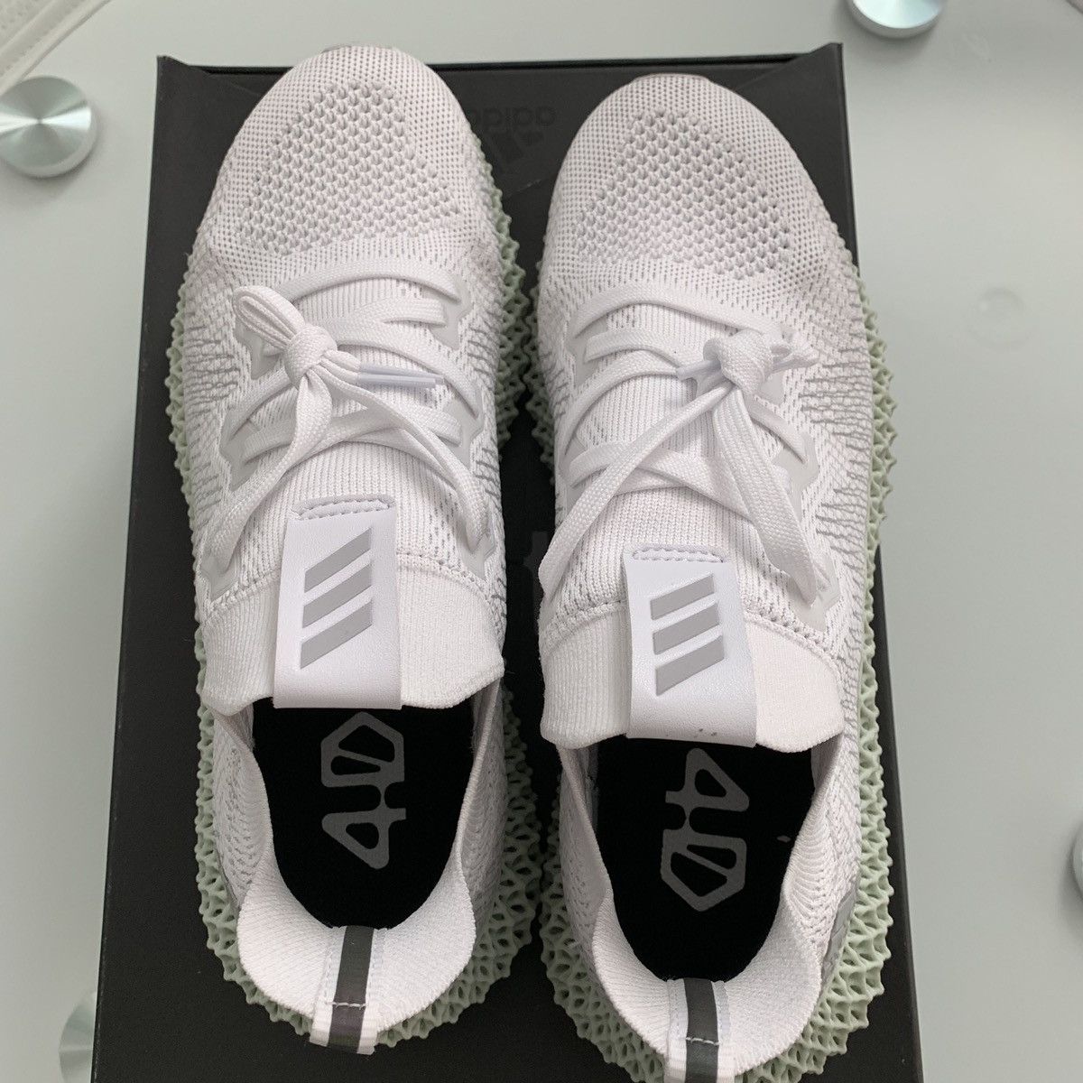 Adidas AlphaEdge 4D Footwear White 2018 Size US 9 / EU 42 - 3 Thumbnail