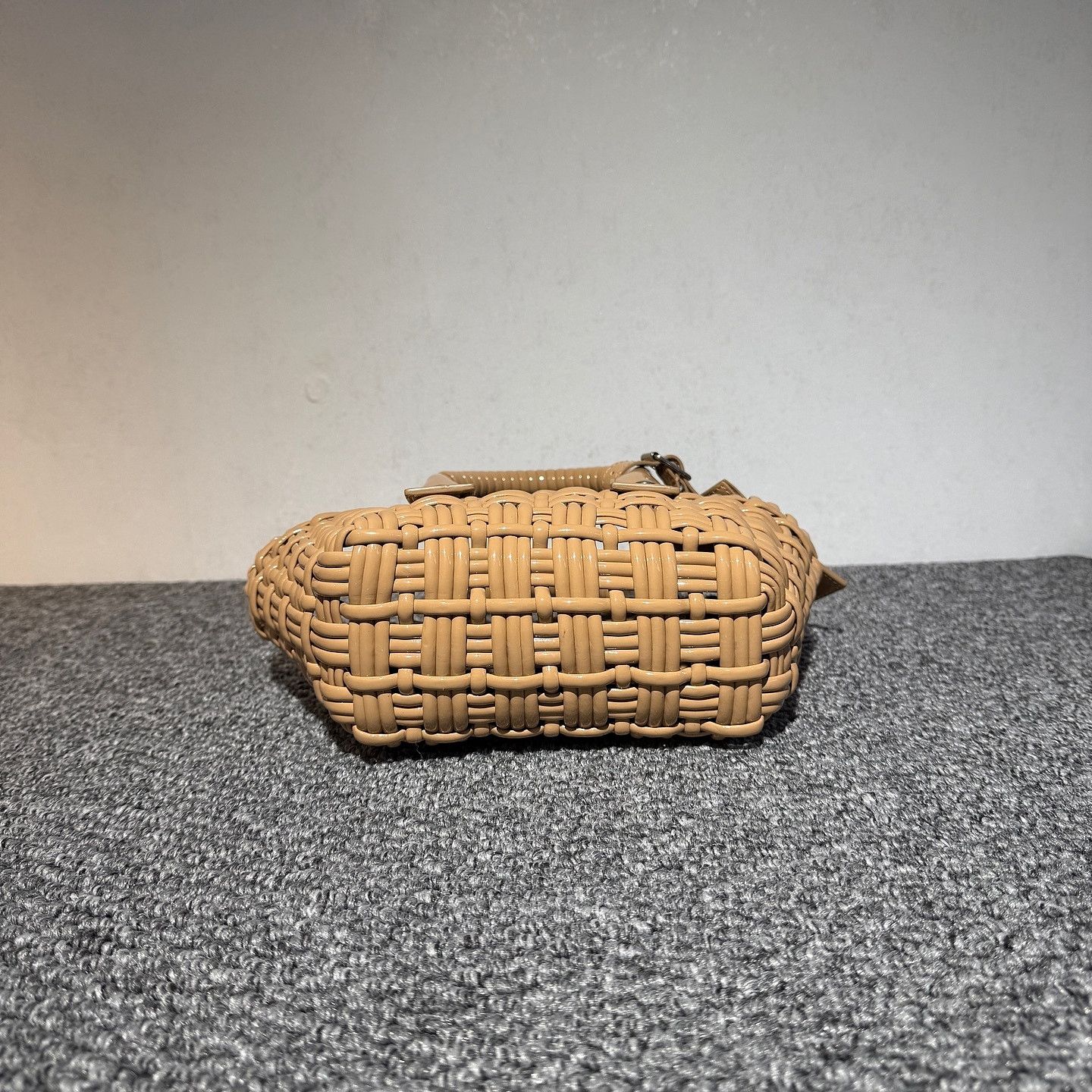 Balenciaga Balenciaga Bistro Woven Basket Bag Brown Size ONE SIZE - 6 Thumbnail