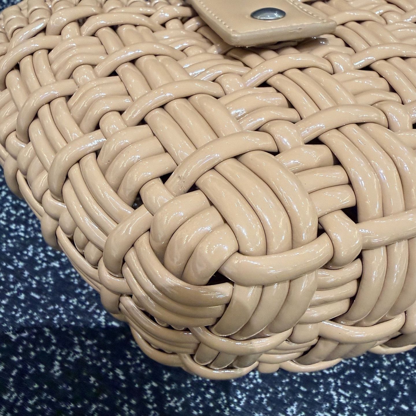 Balenciaga Balenciaga Bistro Woven Basket Bag Brown Size ONE SIZE - 13 Thumbnail