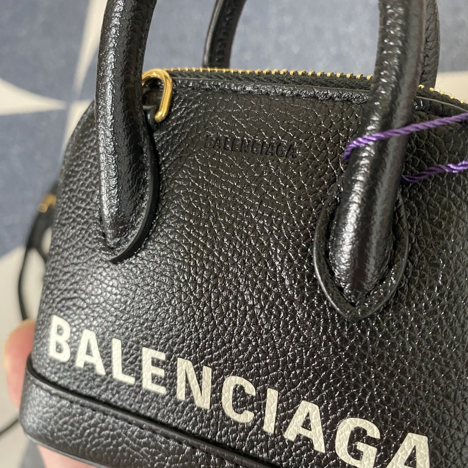 Balenciaga Balenciaga Ville XXS Leather Handle Bag Size ONE SIZE Size ONE SIZE - 5 Thumbnail