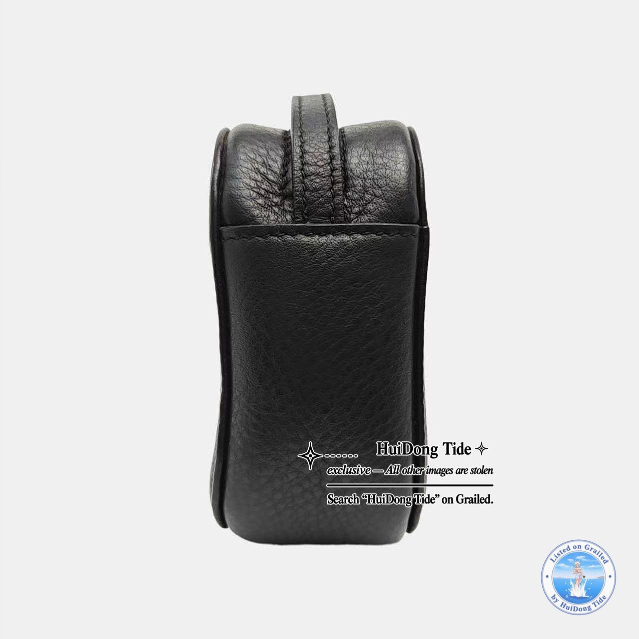 Balenciaga Balenciaga Logo Leather Camera Bag Size ONE SIZE - 3 Thumbnail