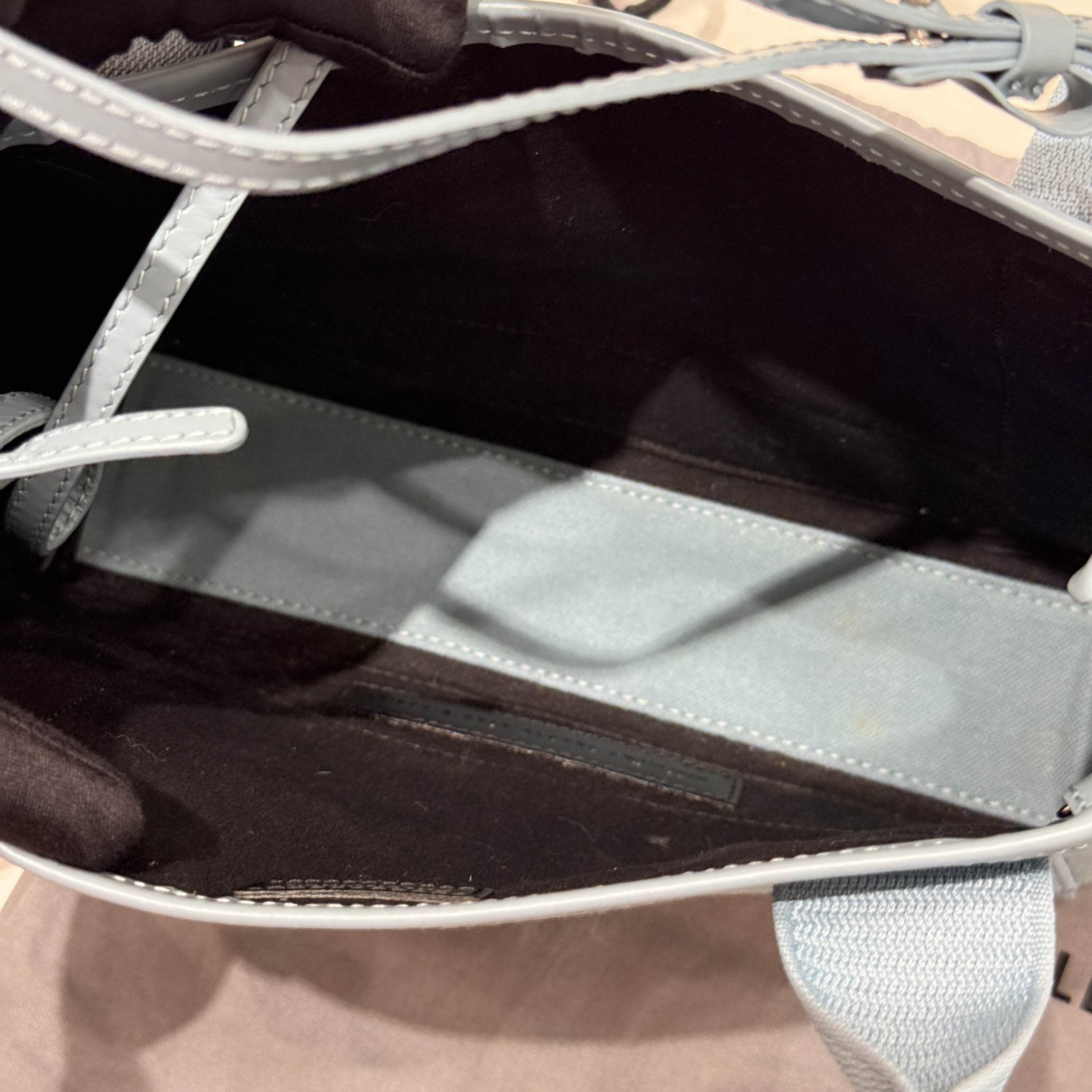 Balenciaga Balenciaga Navy Cabas Small Tote Bag Blue Size ONE SIZE - 4 Thumbnail