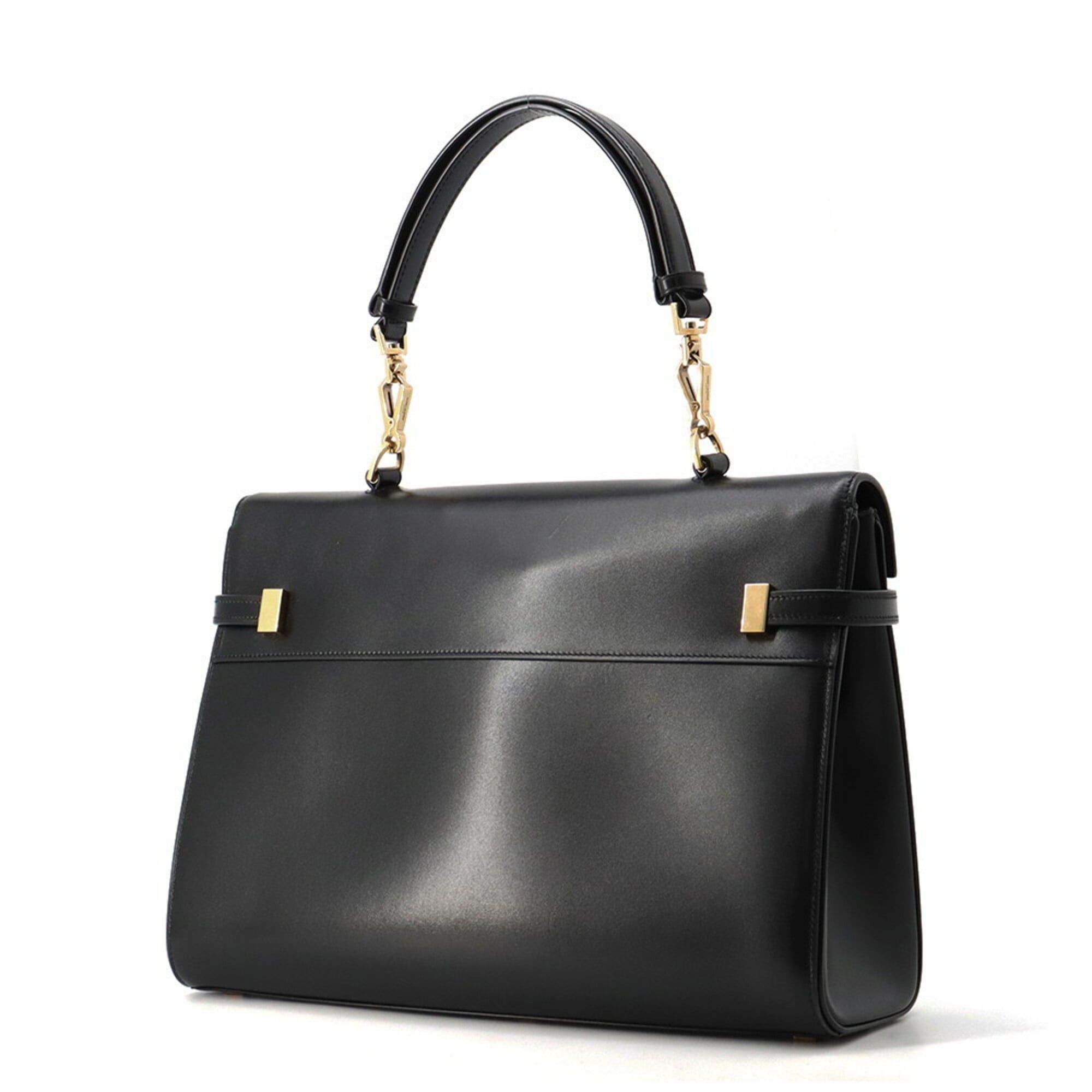 Saint Laurent Paris Yves Saint Laurent Paris Manhattan Box Calf Handbag 747248 SAINT LAURENT PARIS Black Size ONE SIZE - 2 Thumbnail