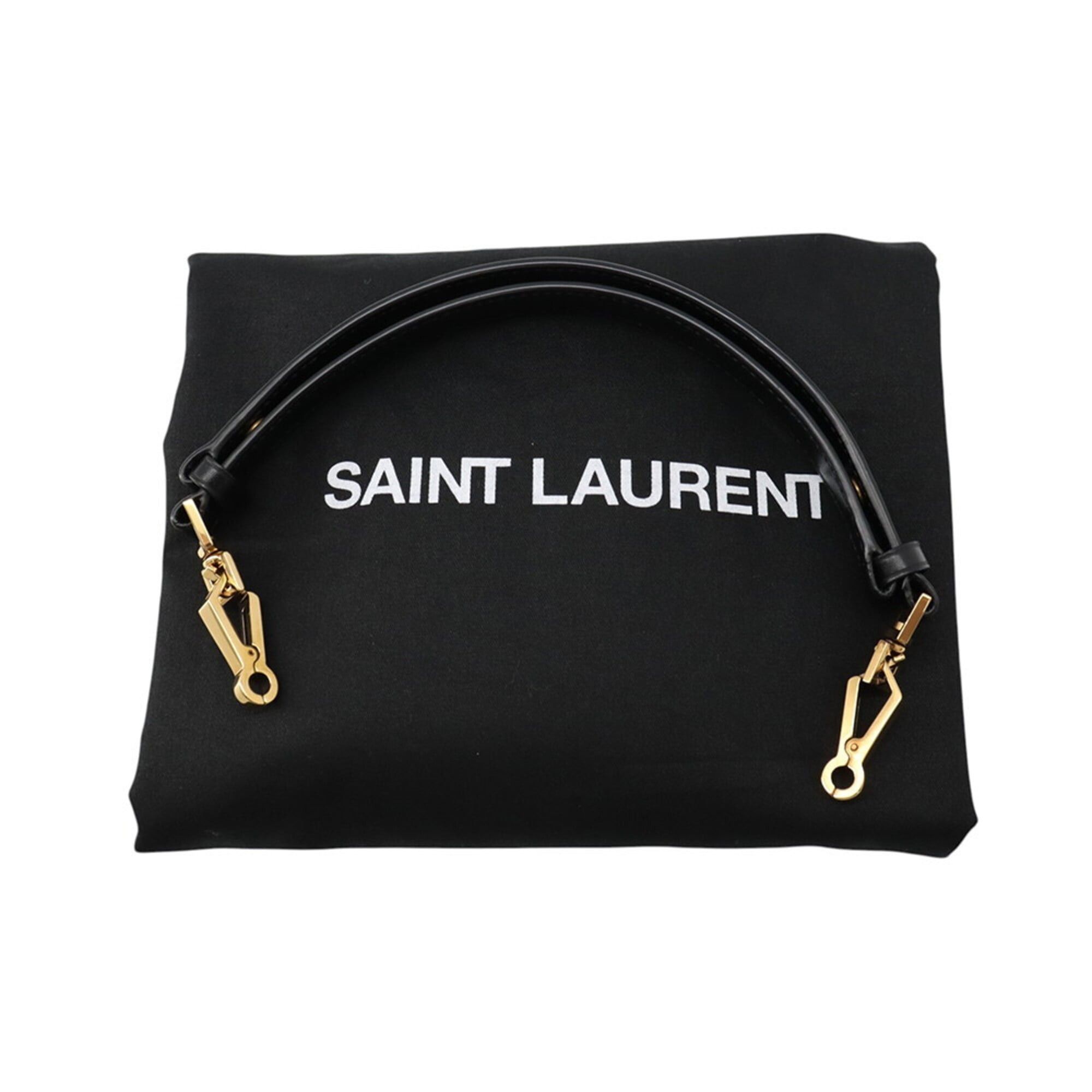 Saint Laurent Paris Yves Saint Laurent Paris Manhattan Box Calf Handbag 747248 SAINT LAURENT PARIS Black Size ONE SIZE - 17 Thumbnail