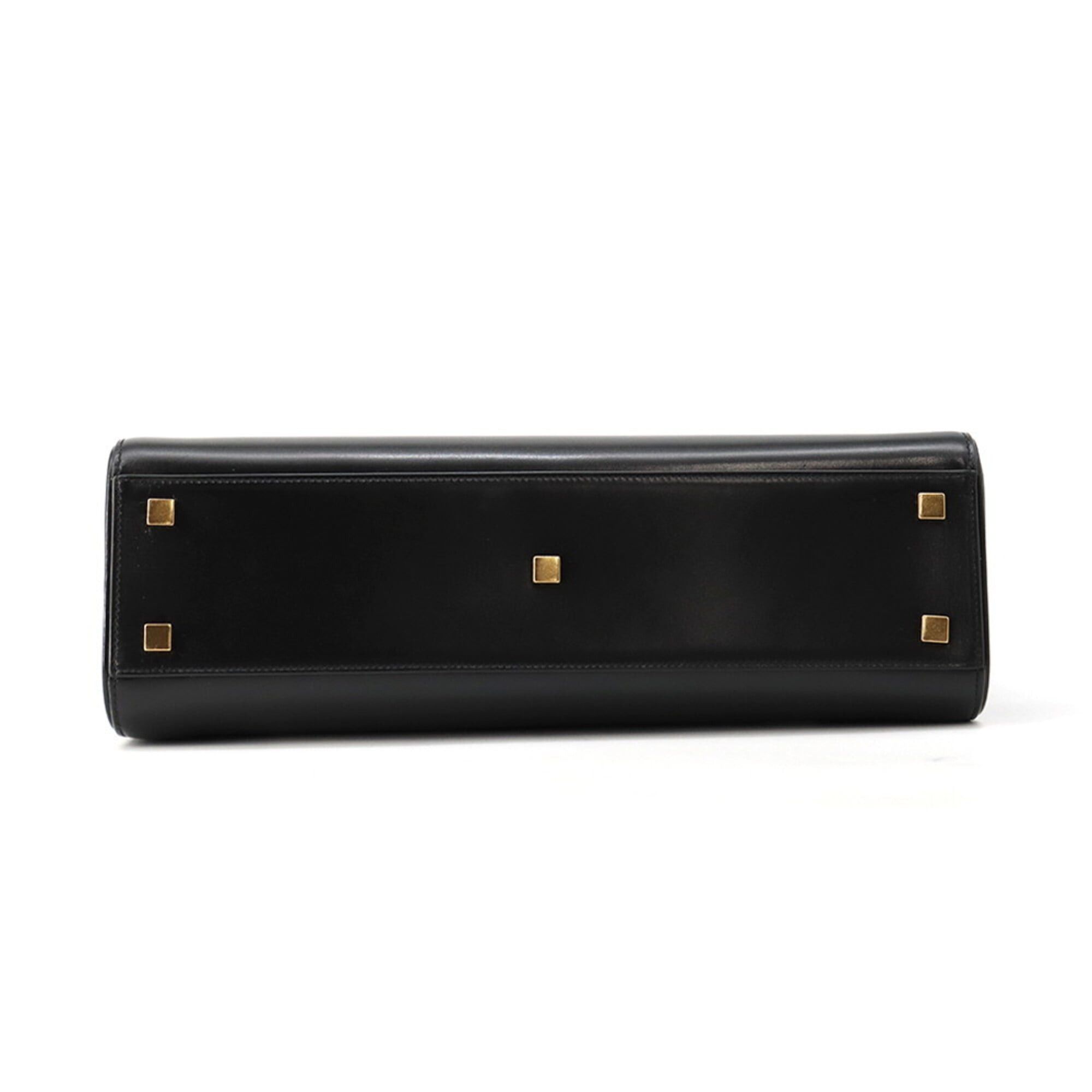 Saint Laurent Paris Yves Saint Laurent Paris Manhattan Box Calf Handbag 747248 SAINT LAURENT PARIS Black Size ONE SIZE - 3 Thumbnail