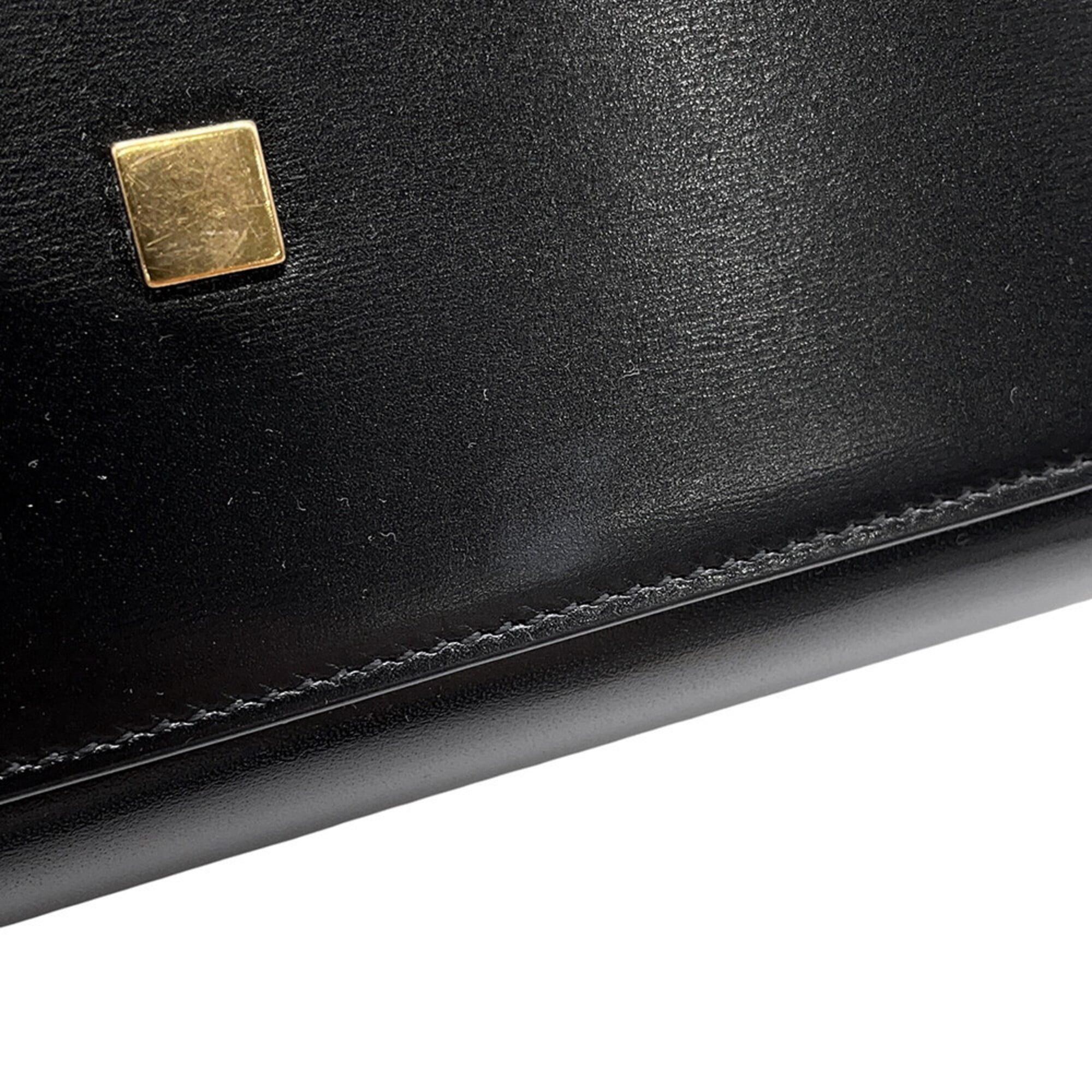 Saint Laurent Paris Yves Saint Laurent Paris Manhattan Box Calf Handbag 747248 SAINT LAURENT PARIS Black Size ONE SIZE - 8 Thumbnail