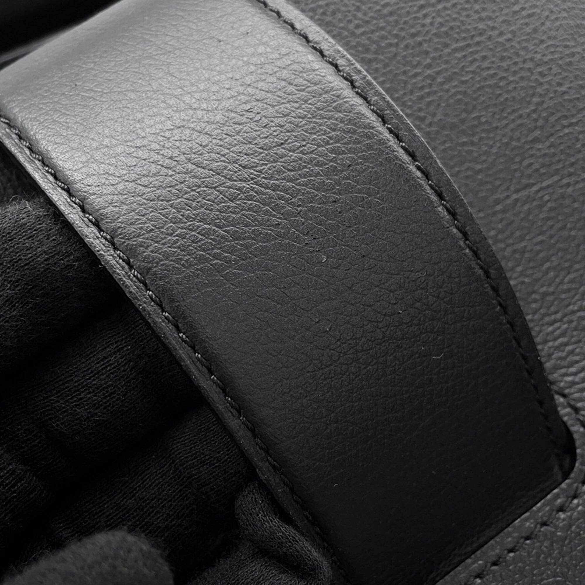Goyard Goyard Saigon Leather Handbag SAIGOCMMLTY01CL01P GOYARD Black Size ONE SIZE - 8 Thumbnail