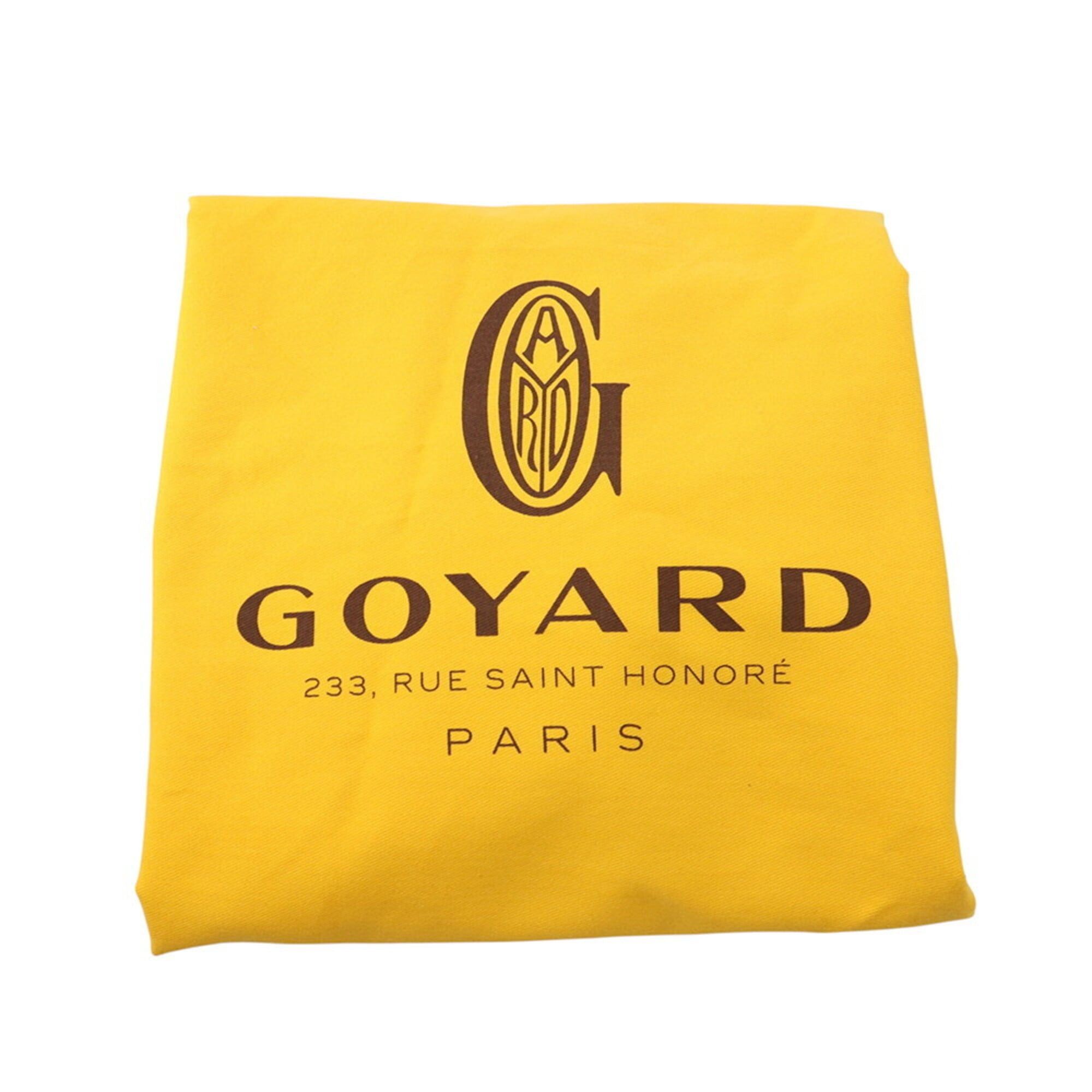 Goyard Goyard Saigon Leather Handbag SAIGOCMMLTY01CL01P GOYARD Black Size ONE SIZE - 12 Thumbnail