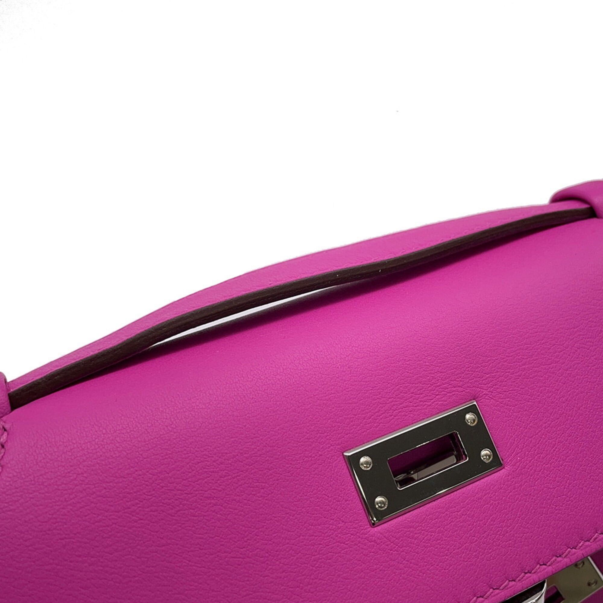 Hermes Hermes handbag, Pochette Kelly, Magnolia Swift, U stamp, HERMES Size ONE SIZE - 8 Thumbnail