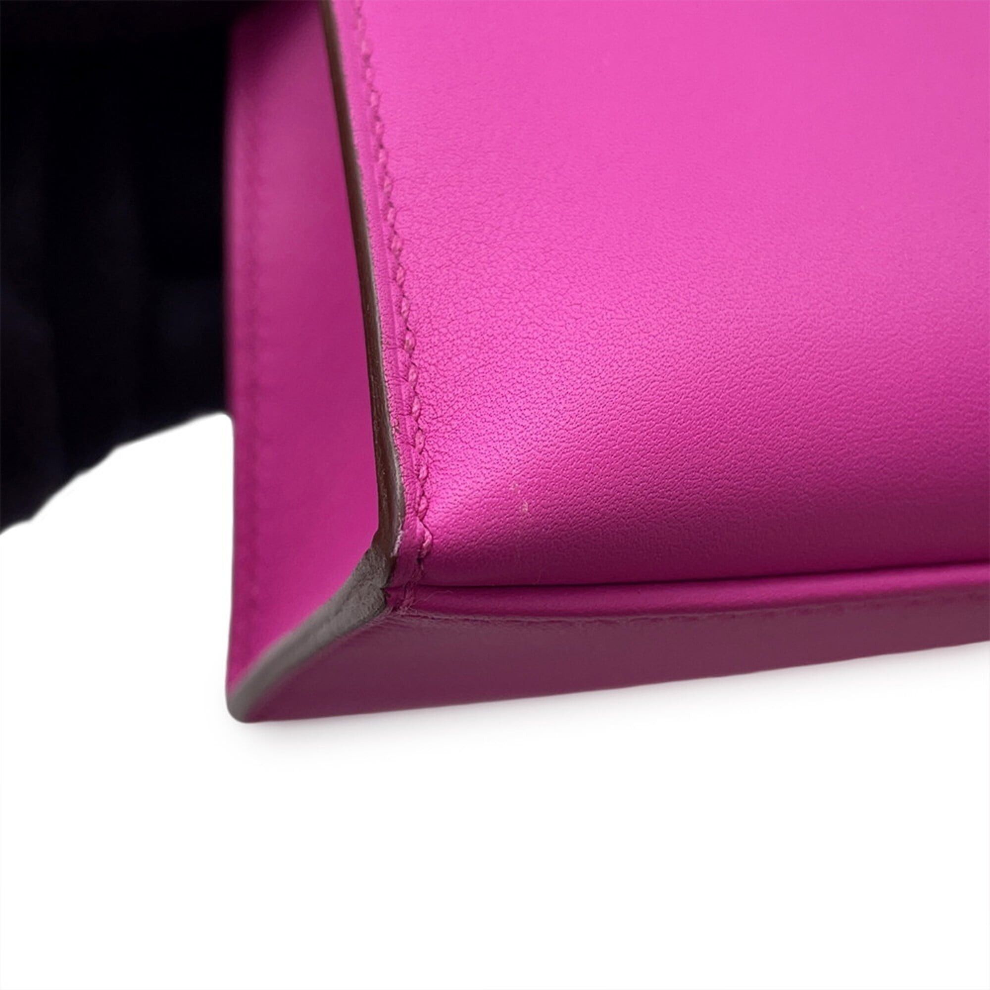 Hermes Hermes handbag, Pochette Kelly, Magnolia Swift, U stamp, HERMES Size ONE SIZE - 7 Thumbnail
