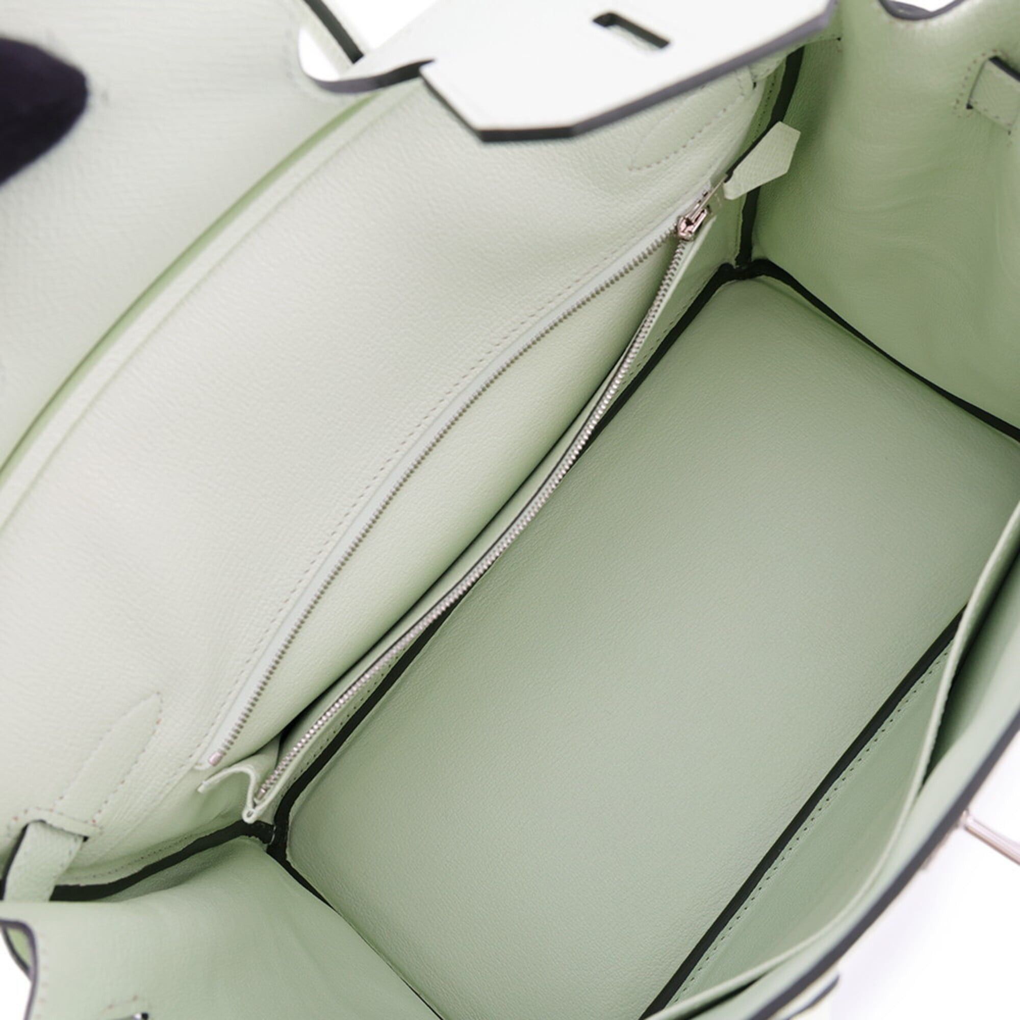 Hermes Hermes Birkin 30 Vert Fizz Epsom B stamp HERMES handbag women's Size ONE SIZE - 6 Thumbnail