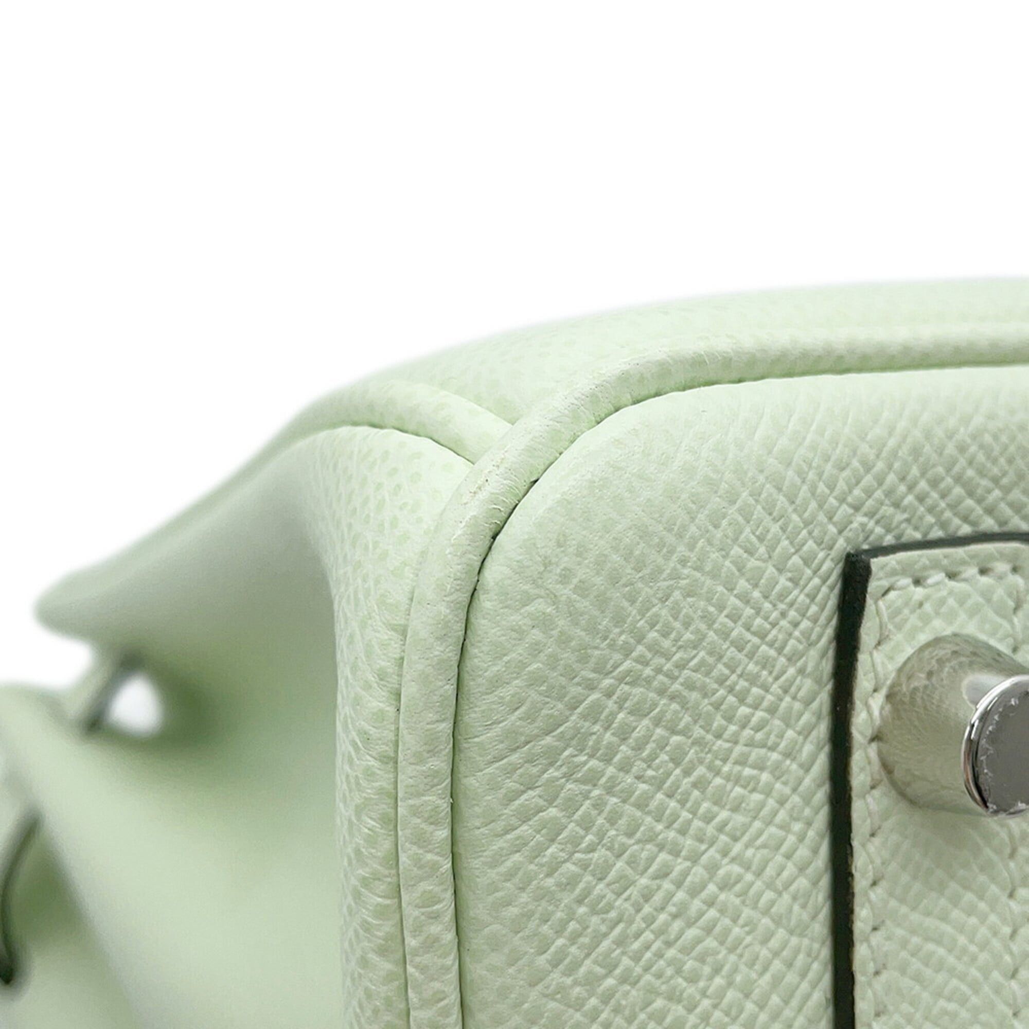 Hermes Hermes Birkin 30 Vert Fizz Epsom B stamp HERMES handbag women's Size ONE SIZE - 10 Thumbnail