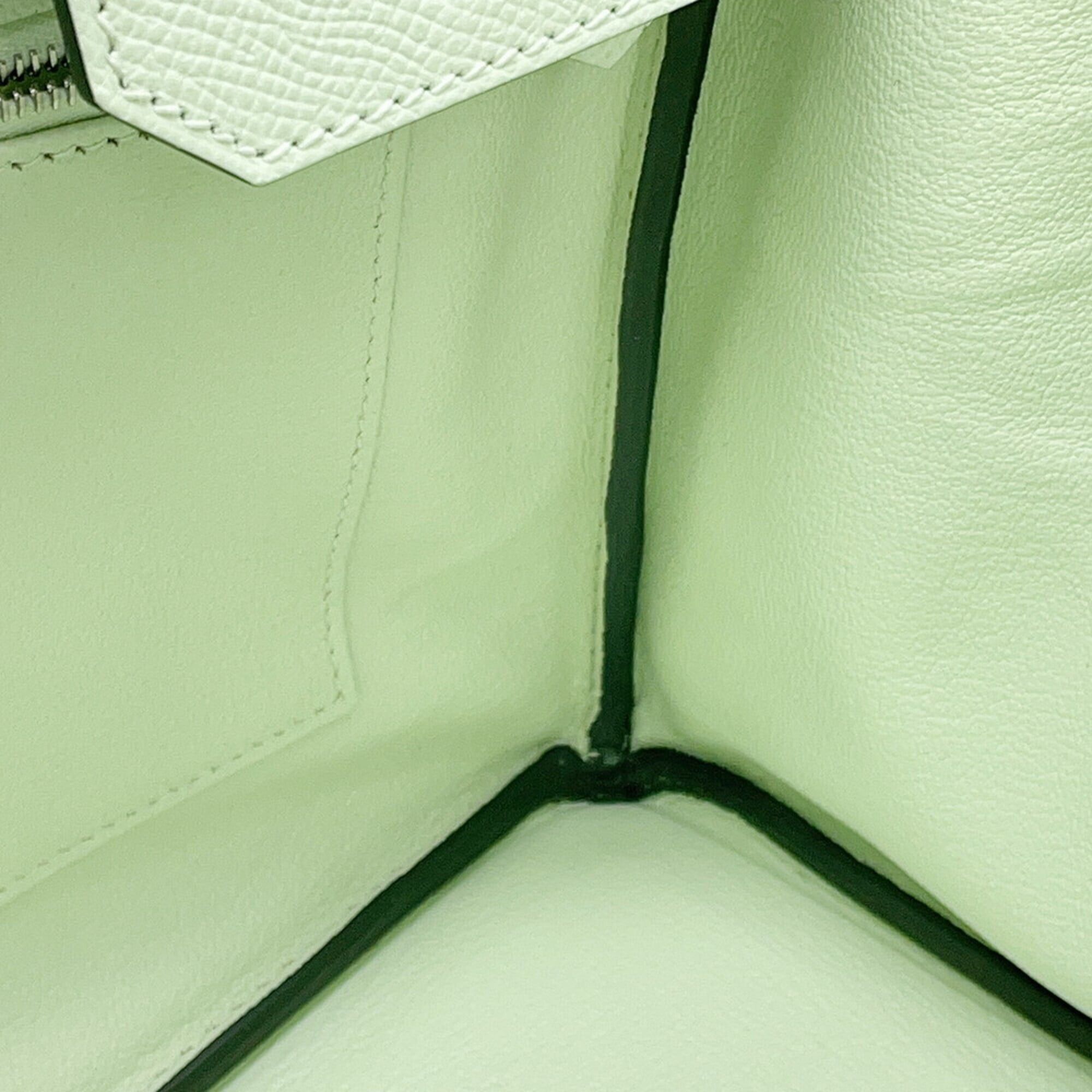 Hermes Hermes Birkin 30 Vert Fizz Epsom B stamp HERMES handbag women's Size ONE SIZE - 7 Thumbnail