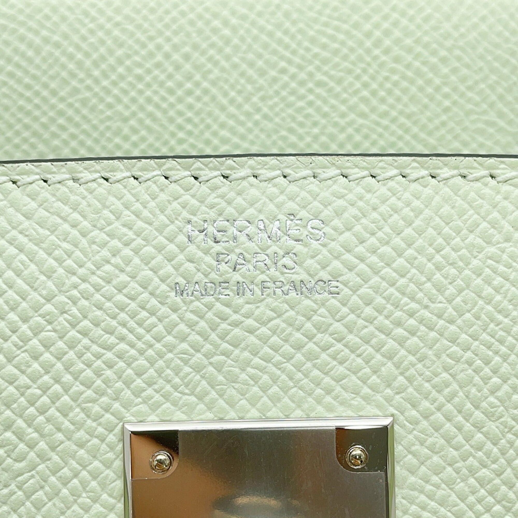 Hermes Hermes Birkin 30 Vert Fizz Epsom B stamp HERMES handbag women's Size ONE SIZE - 16 Thumbnail