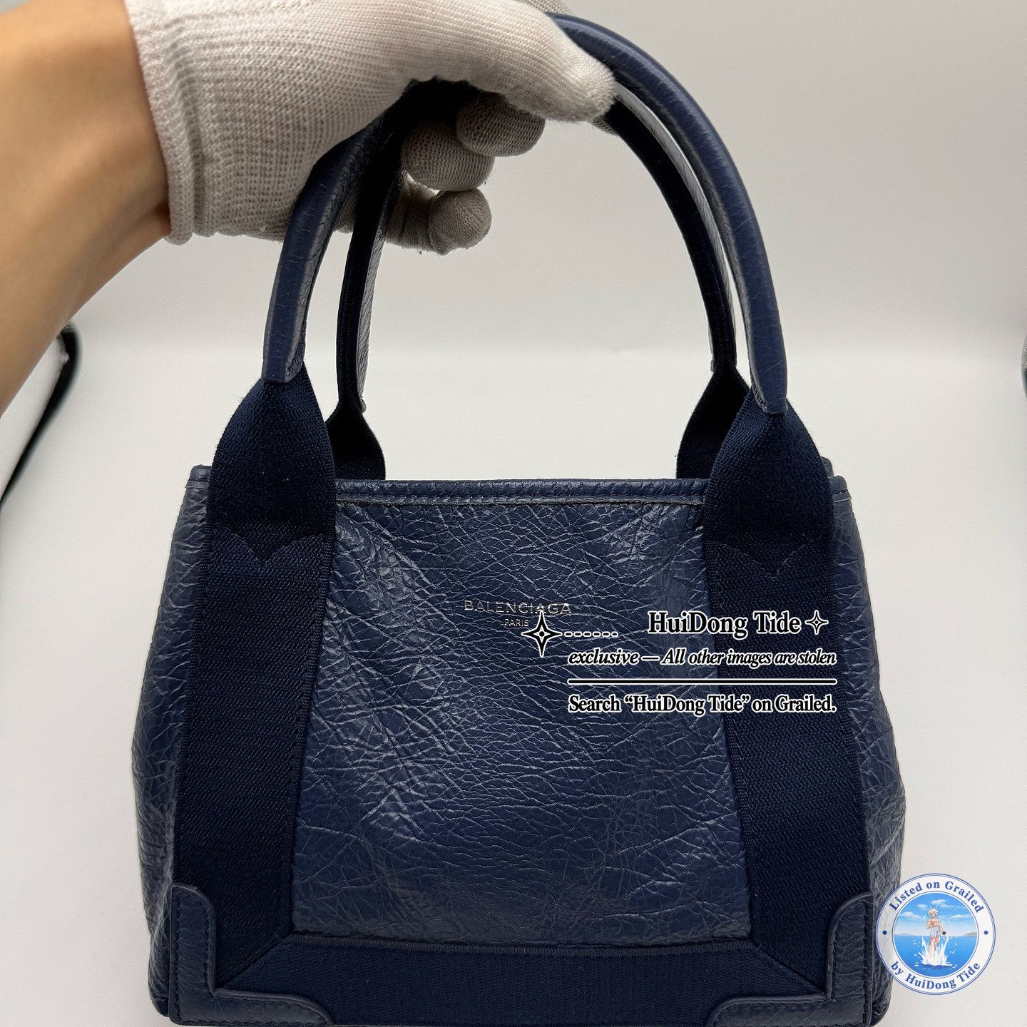 Balenciaga Balenciaga Cabas XS Leather Tote Bag Size ONE SIZE - 18 Thumbnail