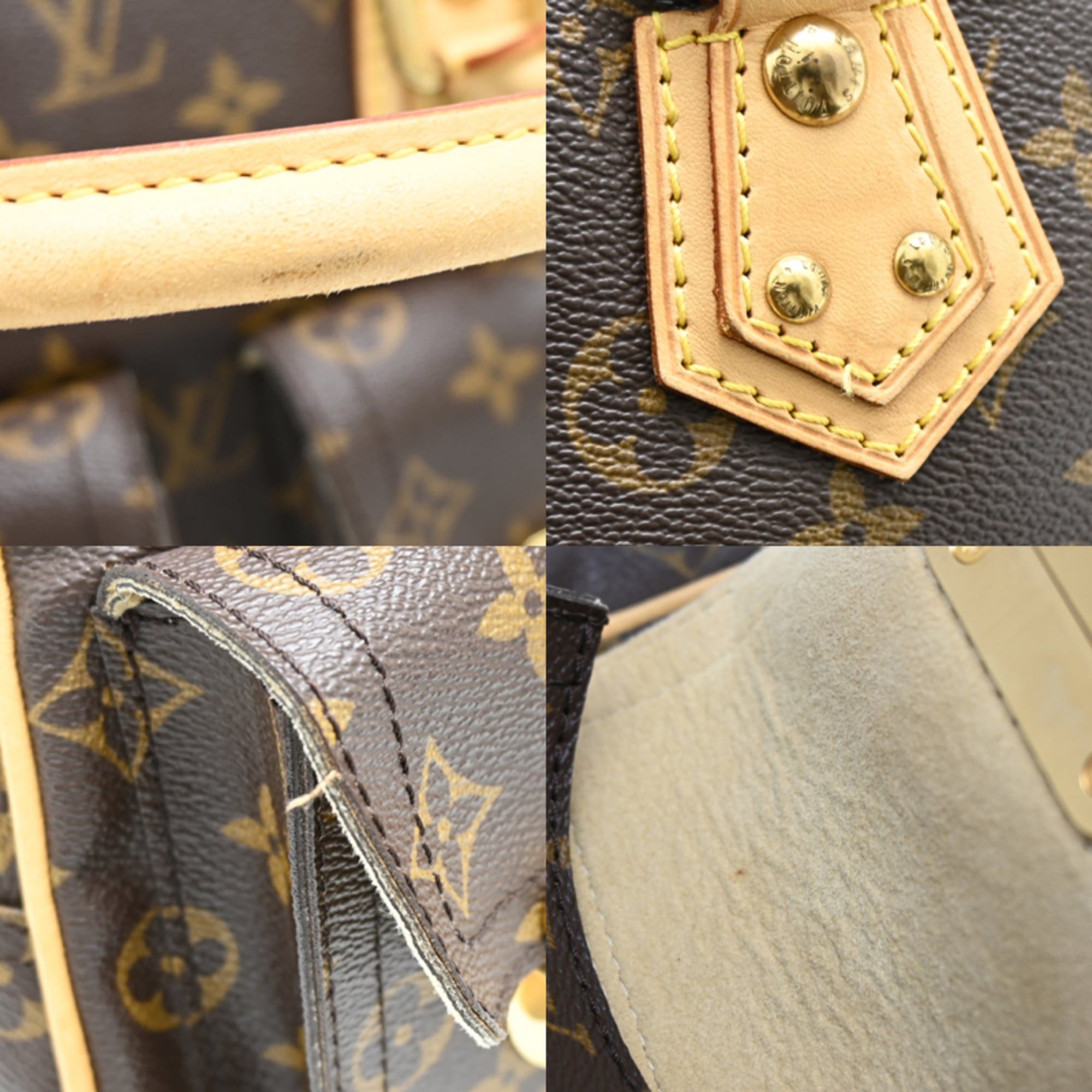 Louis Vuitton Louis Vuitton Manhattan PM Women's Handbag M40026 (Discontinued) Monogram Brown Size ONE SIZE - 7 Thumbnail