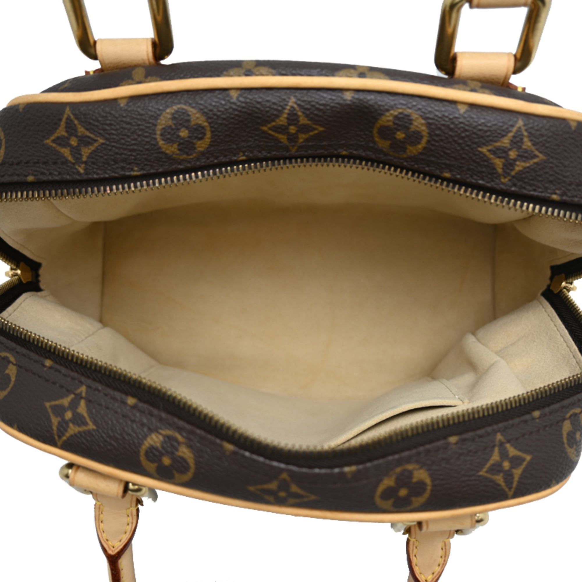 Louis Vuitton Louis Vuitton Manhattan PM Women's Handbag M40026 (Discontinued) Monogram Brown Size ONE SIZE - 6 Thumbnail