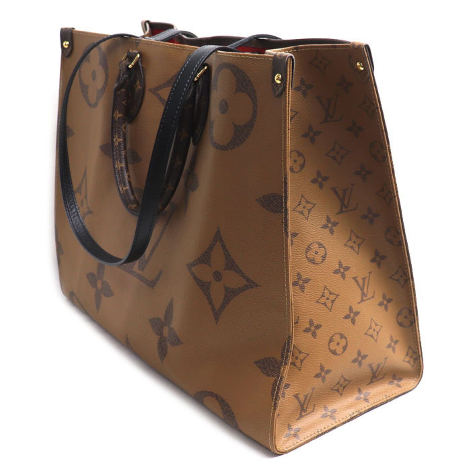Louis Vuitton LOUIS VUITTON OnTheGo GM Tote Bag, Monogram Giant Reverse, Brown, M45320, Men's & Women's Size ONE SIZE - 2 Thumbnail